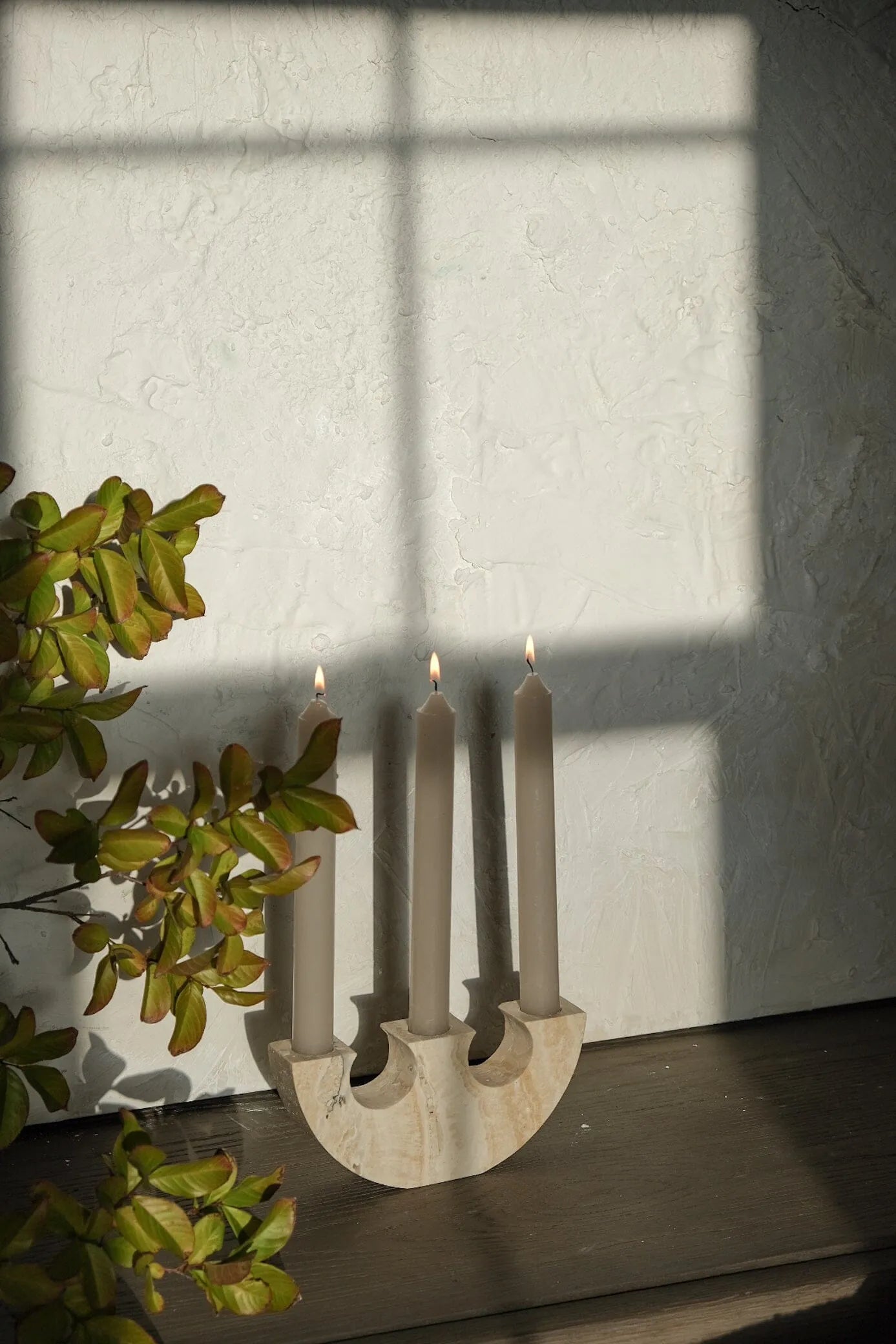 Triad Candle Holder