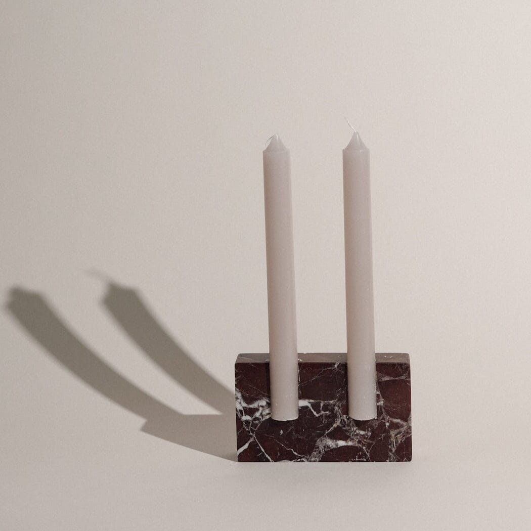 Dua Candle Holder: Rosso Lepanto