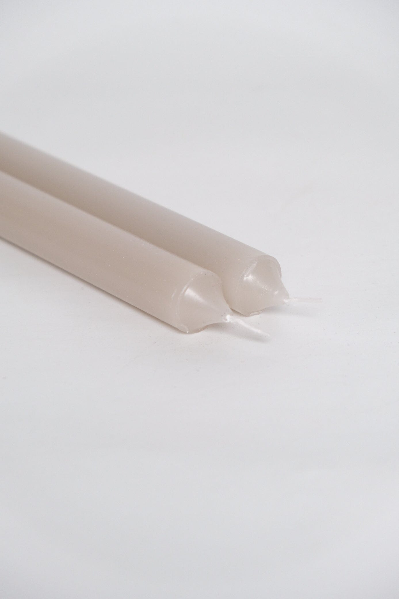 Taper Candle set of 2 - Cloud White