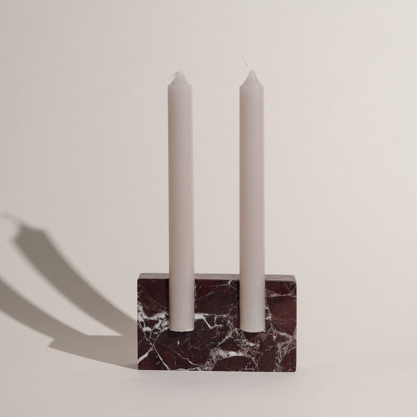 Dua Candle Holder: Rosso Lepanto