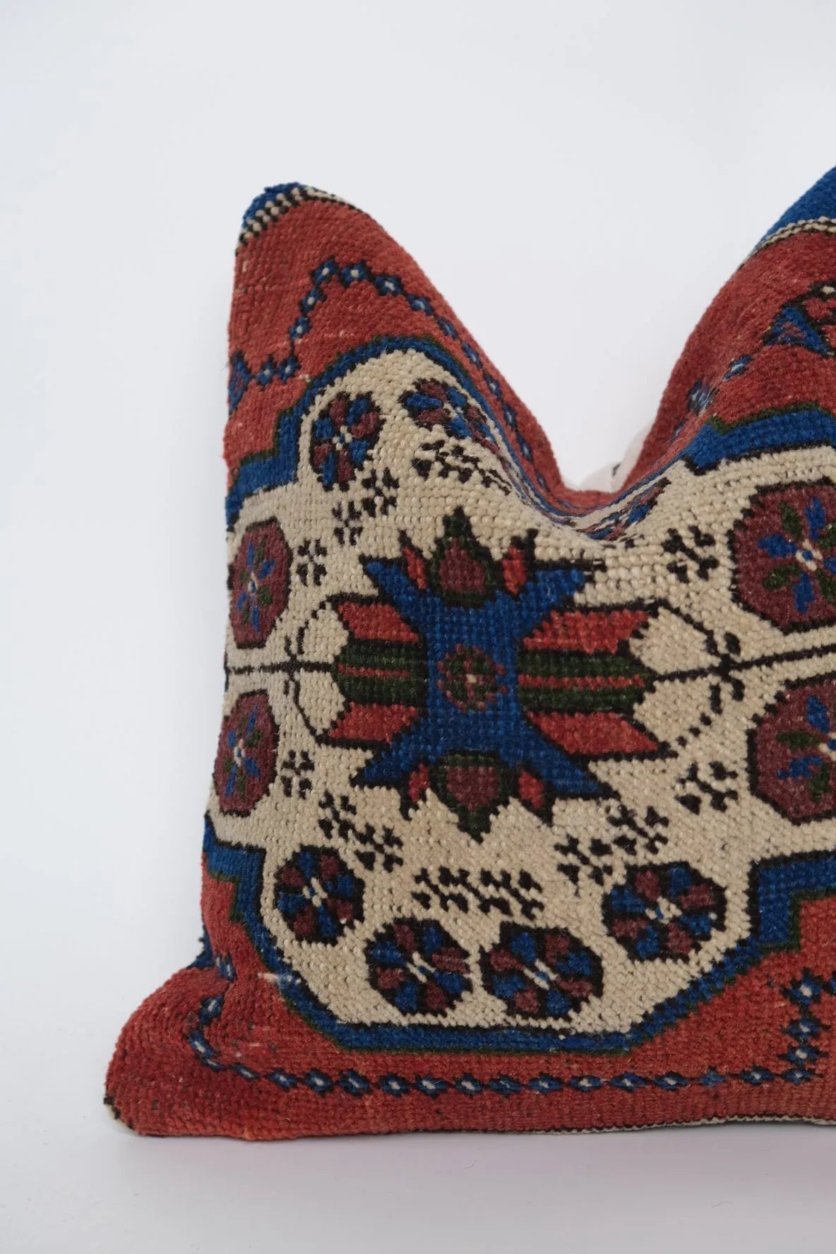 Zahra Turkish Vintage Rug Pillow