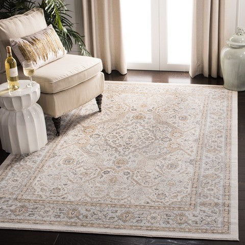 Isabella Polypropylene Rug in Cream and Beige