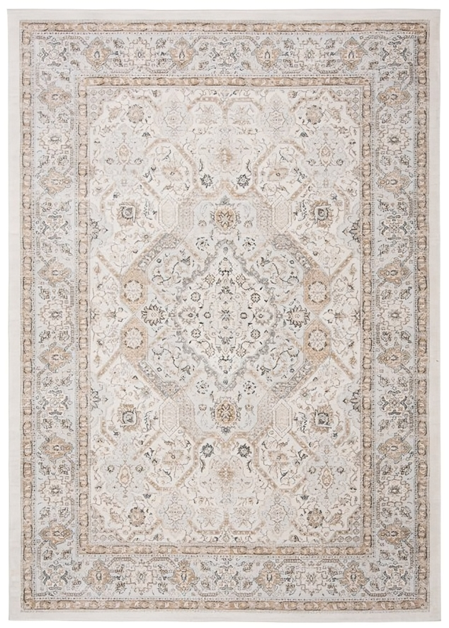 Isabella Polypropylene Rug in Cream and Beige