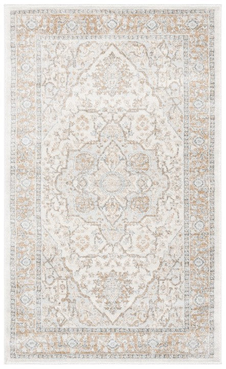 Isabella Polypropylene Rug in Cream and Beige