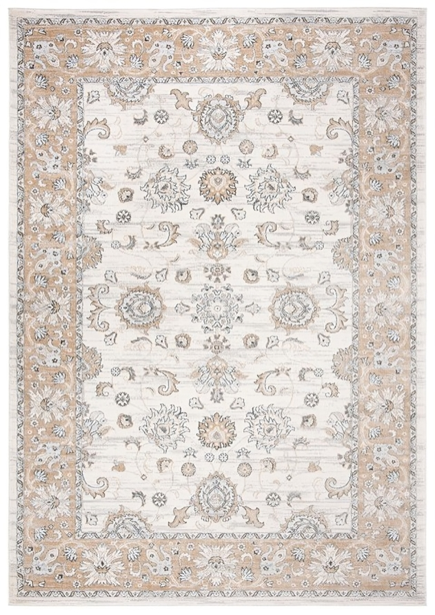 Isabella Polypropylene Rug in Cream and Beige