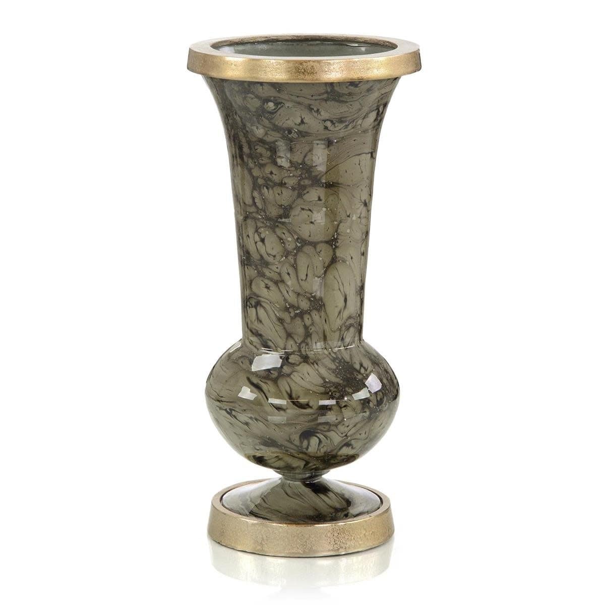 Balustre Enameled Vase Large