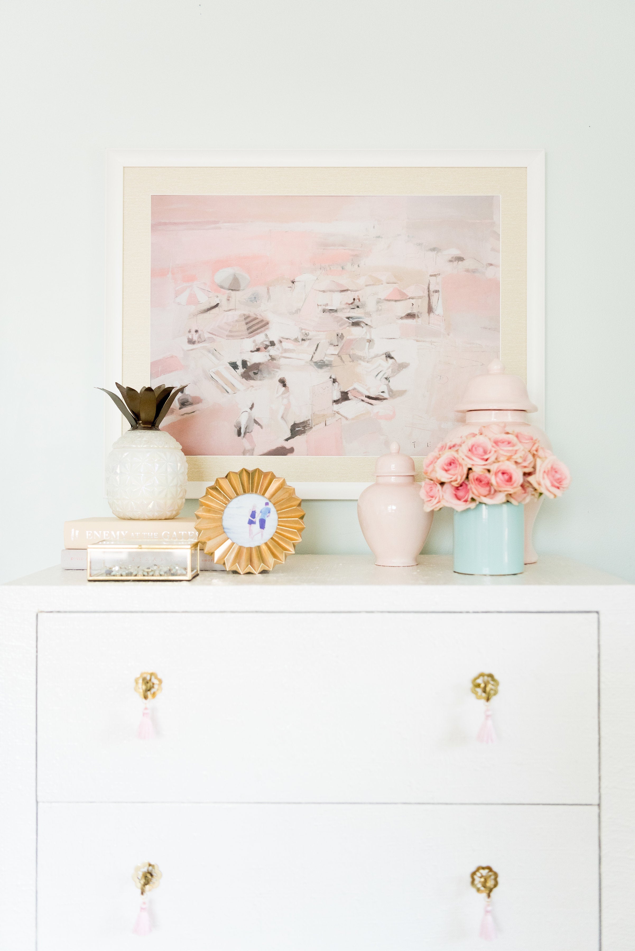 Cherry Blossom Pink Ginger Jars