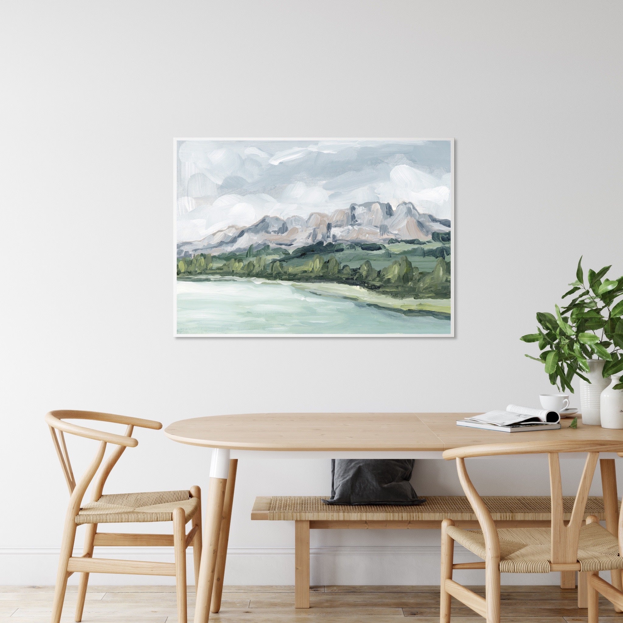 "Lake in the North" Art Print