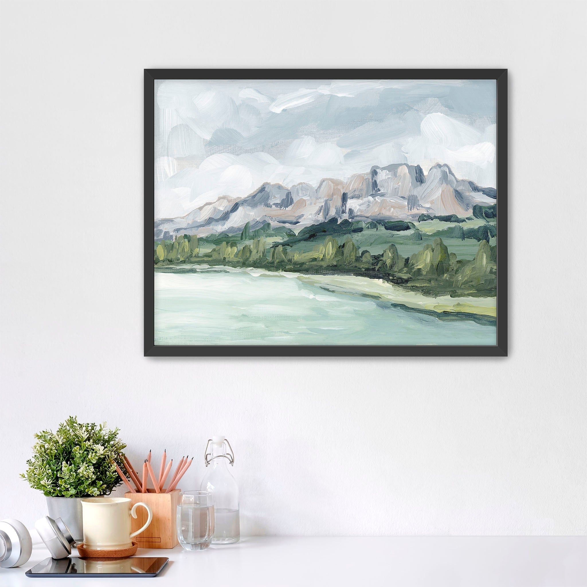 "Lake in the North" Art Print