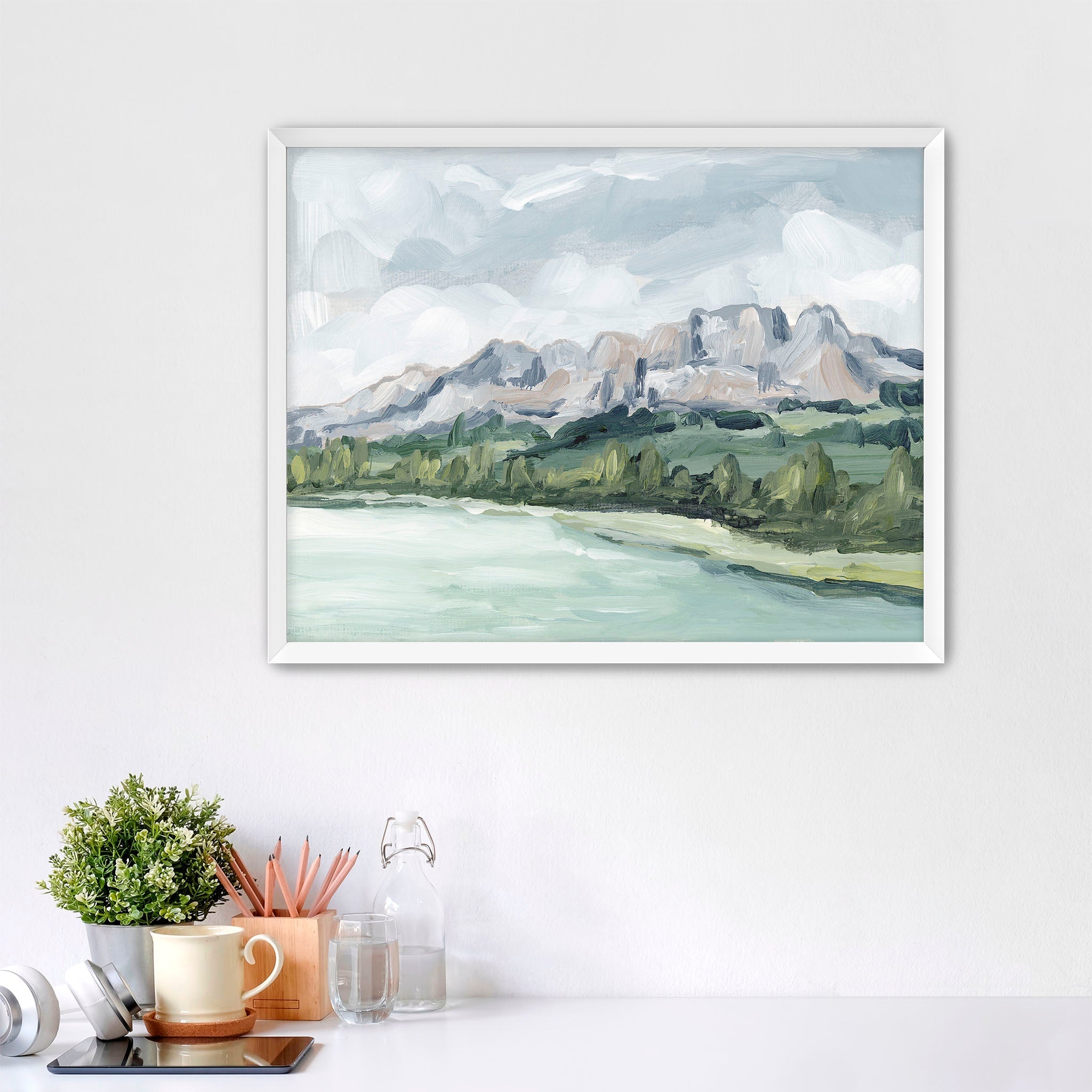 "Lake in the North" Art Print