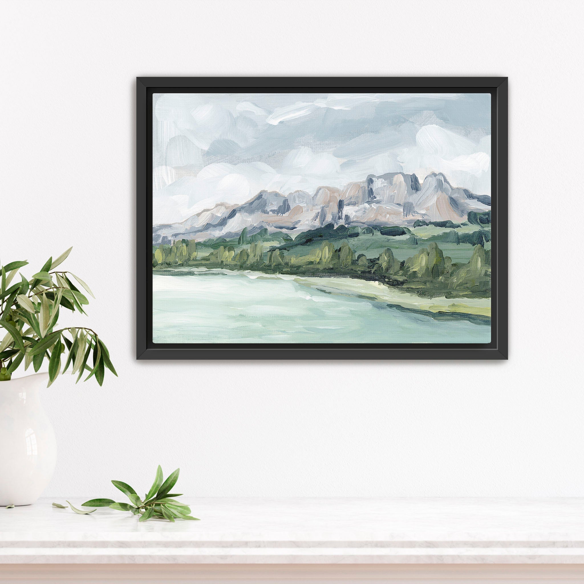 "Lake in the North" Art Print