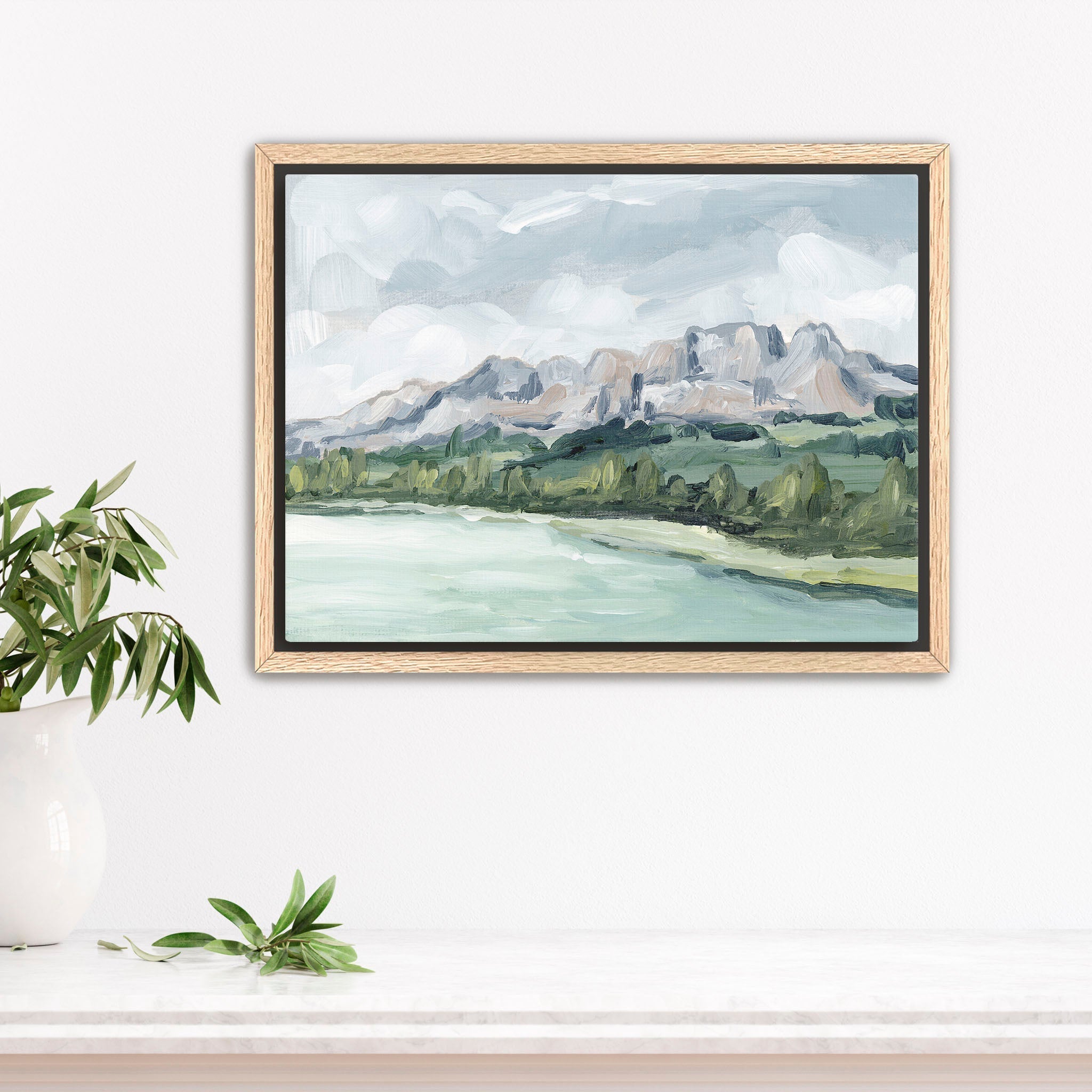 "Lake in the North" Art Print