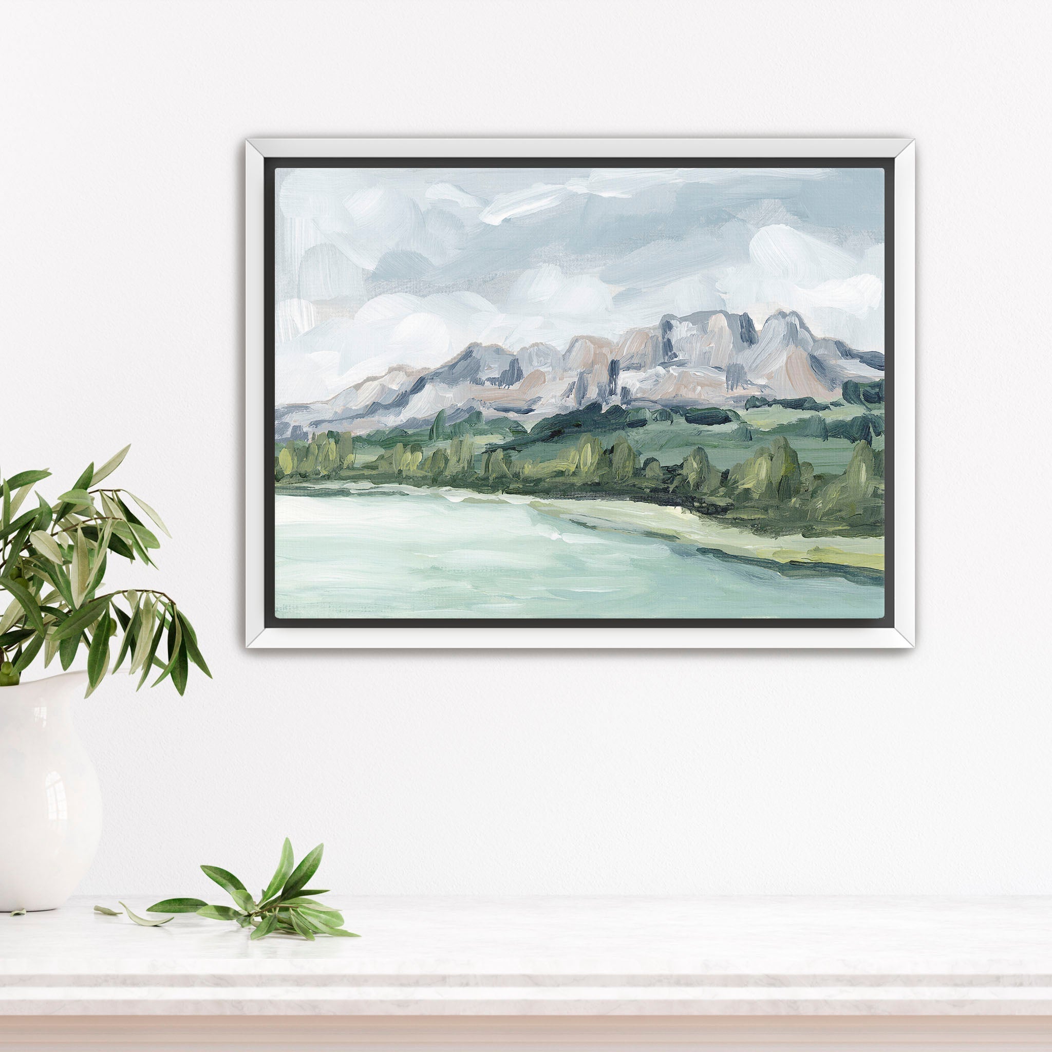 "Lake in the North" Art Print