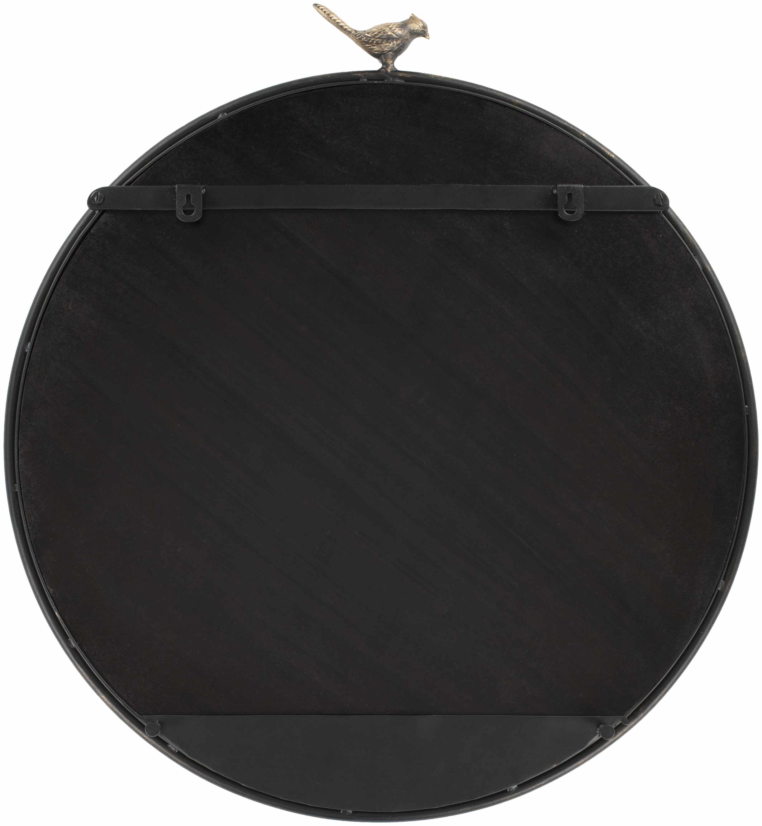 Loughlinstown Gold Frame Round Mirror