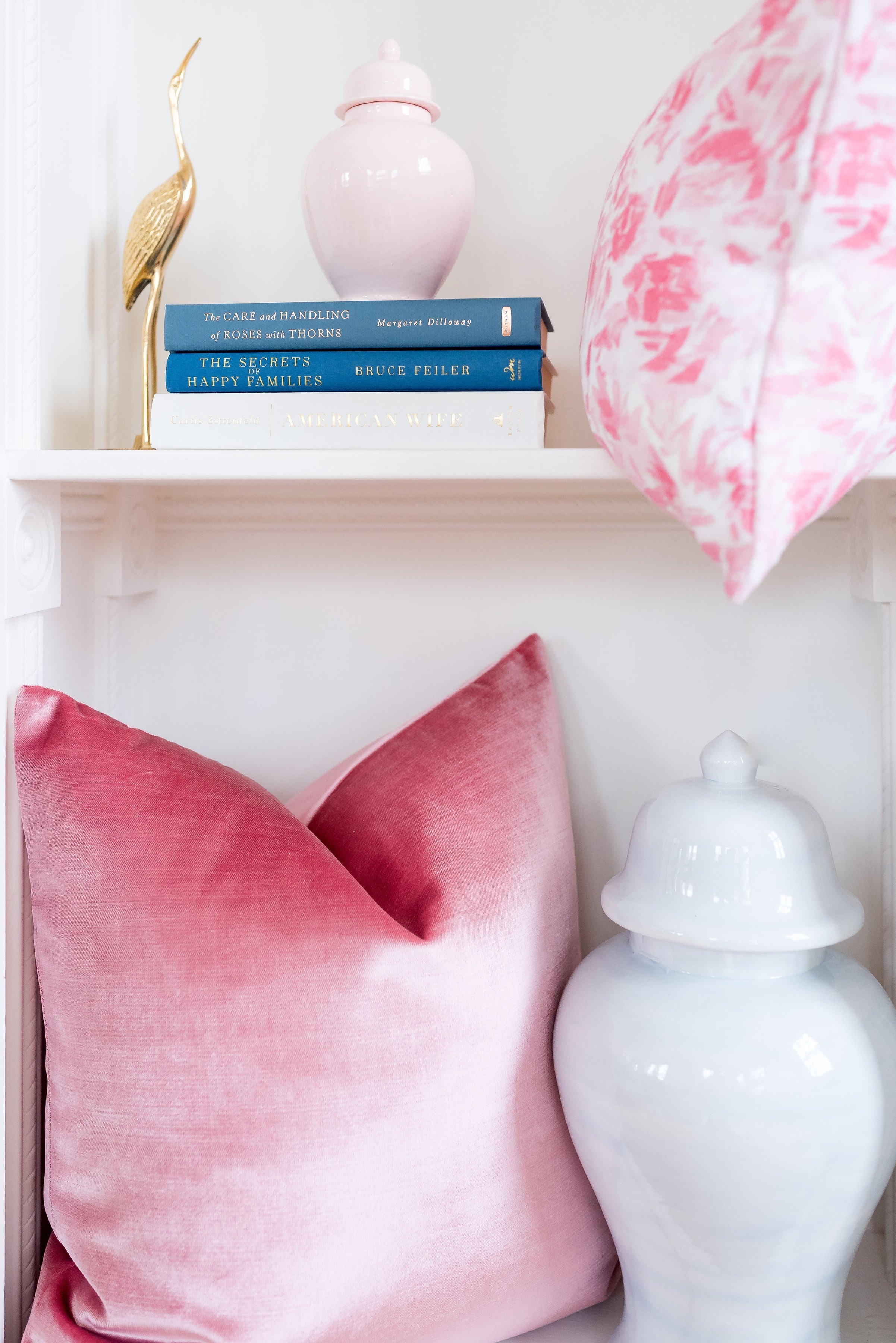 Cherry Blossom Pink Ginger Jars