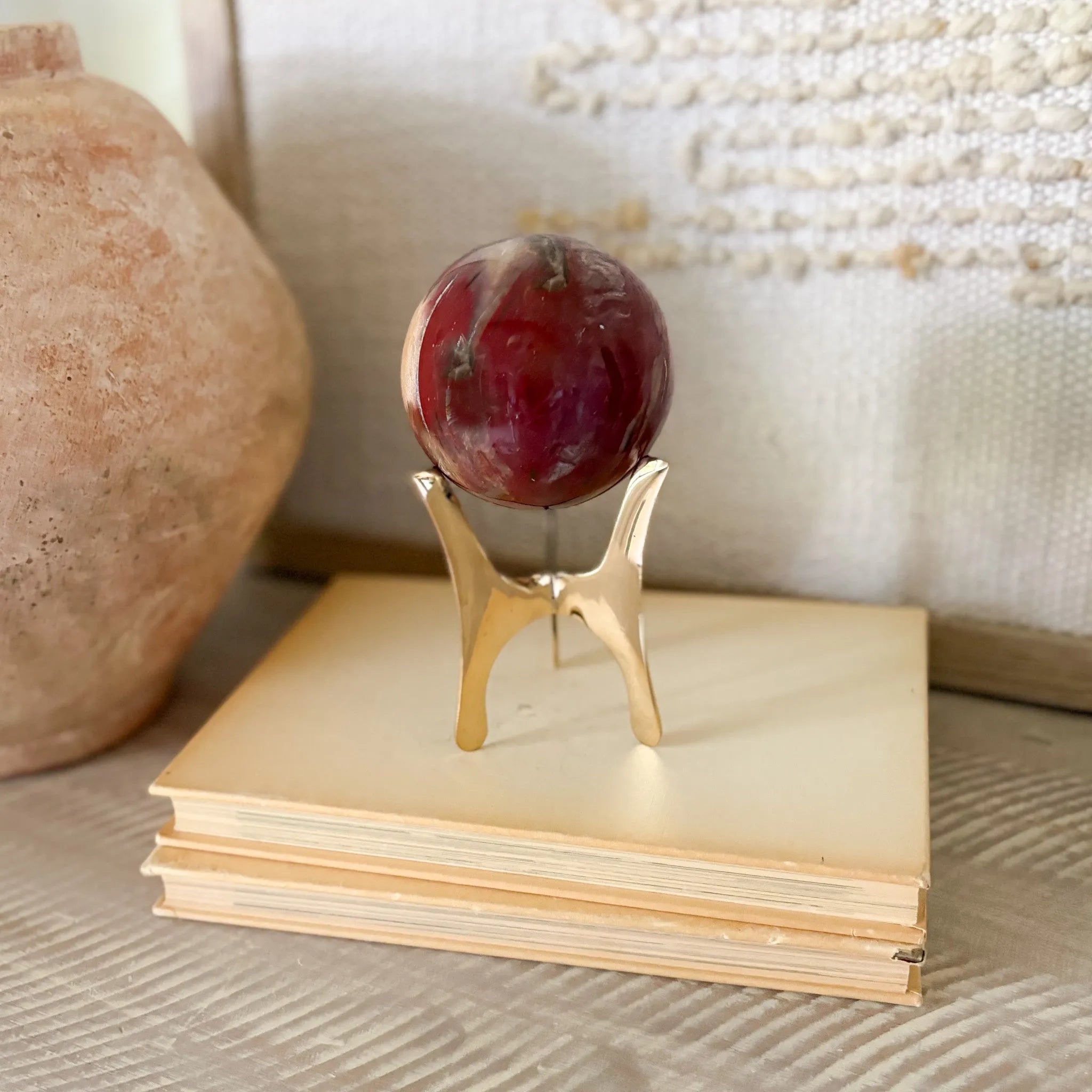 Madagascar Petrified Wood Sphere