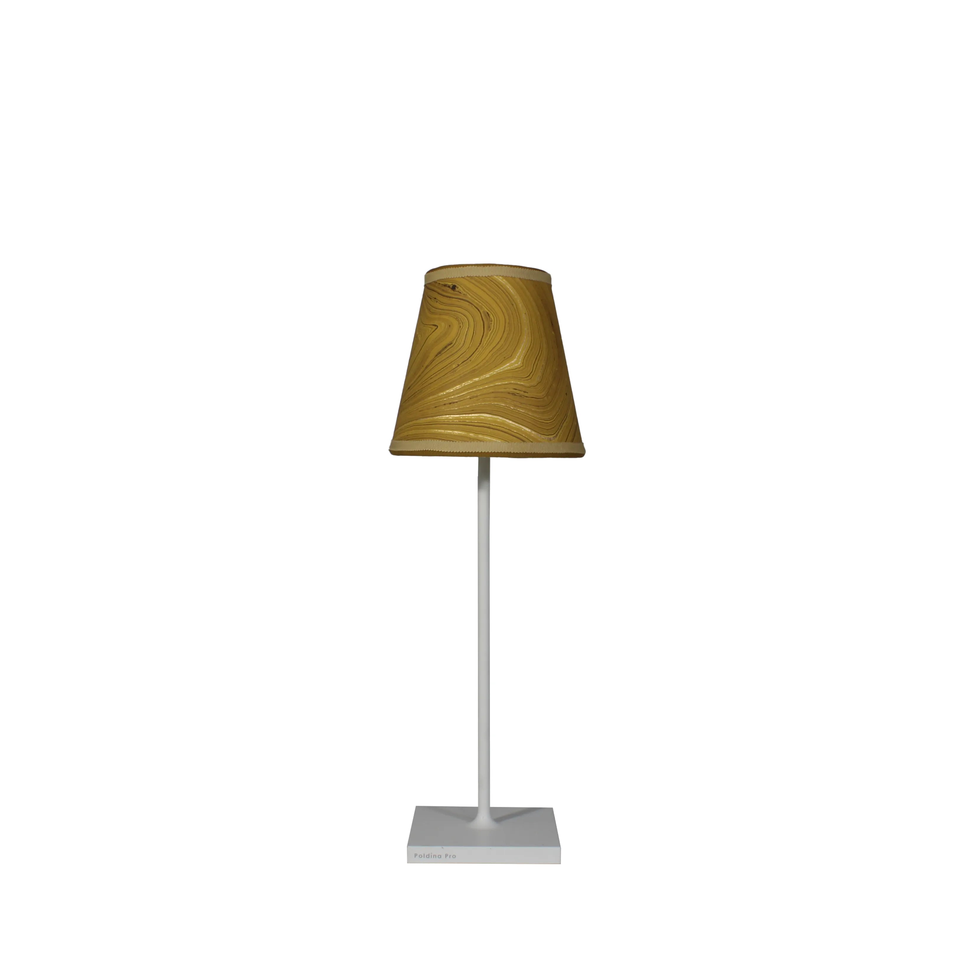 Small Marble Shade Cover in Ochre