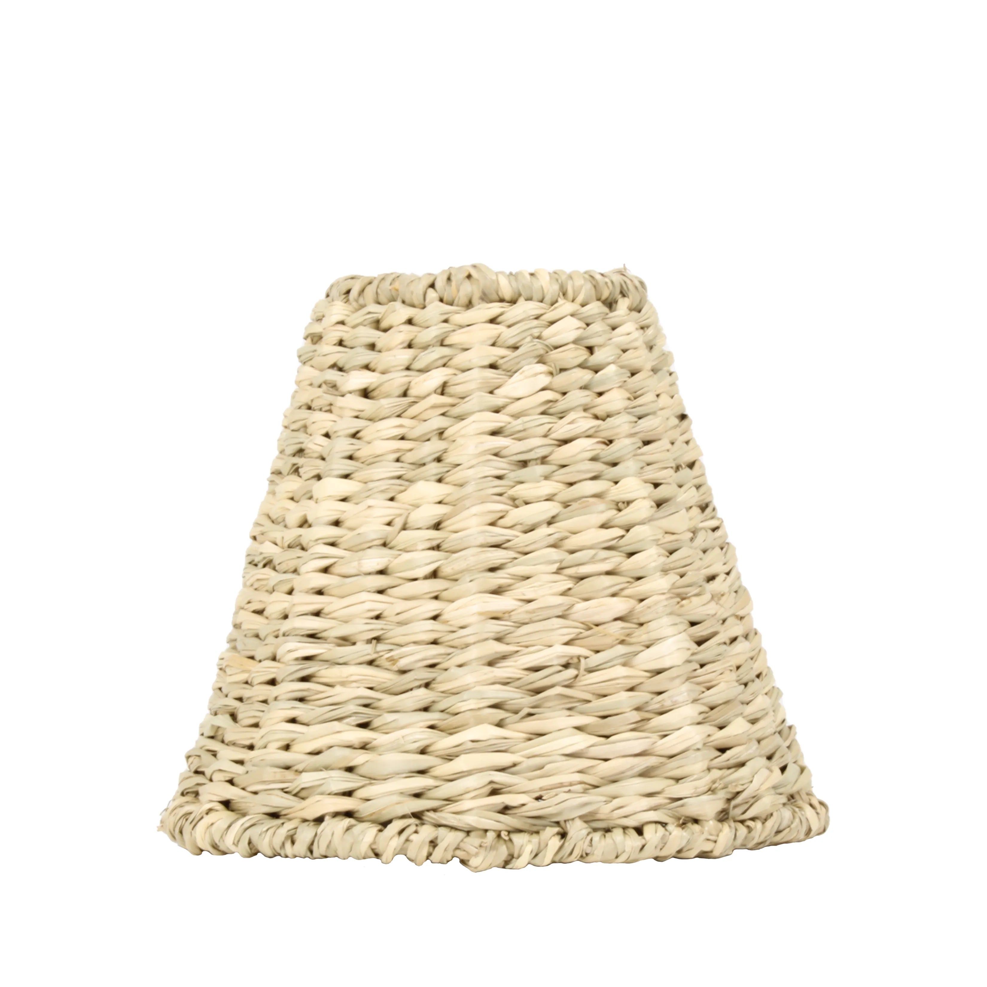 Petite Seagrass & Rattan Lampshades (Empire Base)