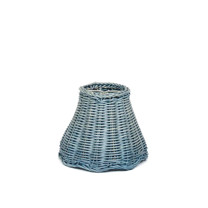 Petite Handwoven Lampshades (Scalloped Base)