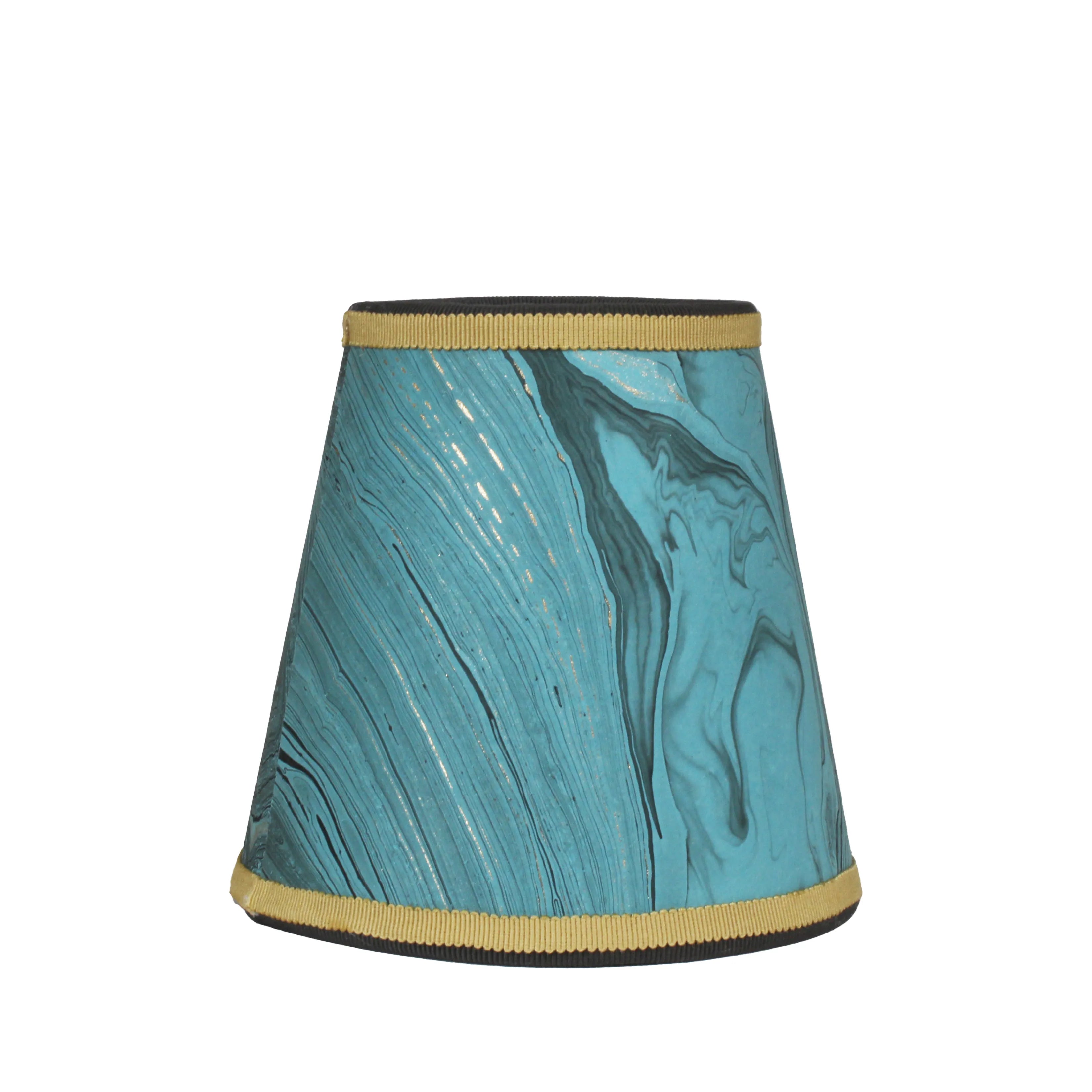 Small Marble Shade Cover in Teal