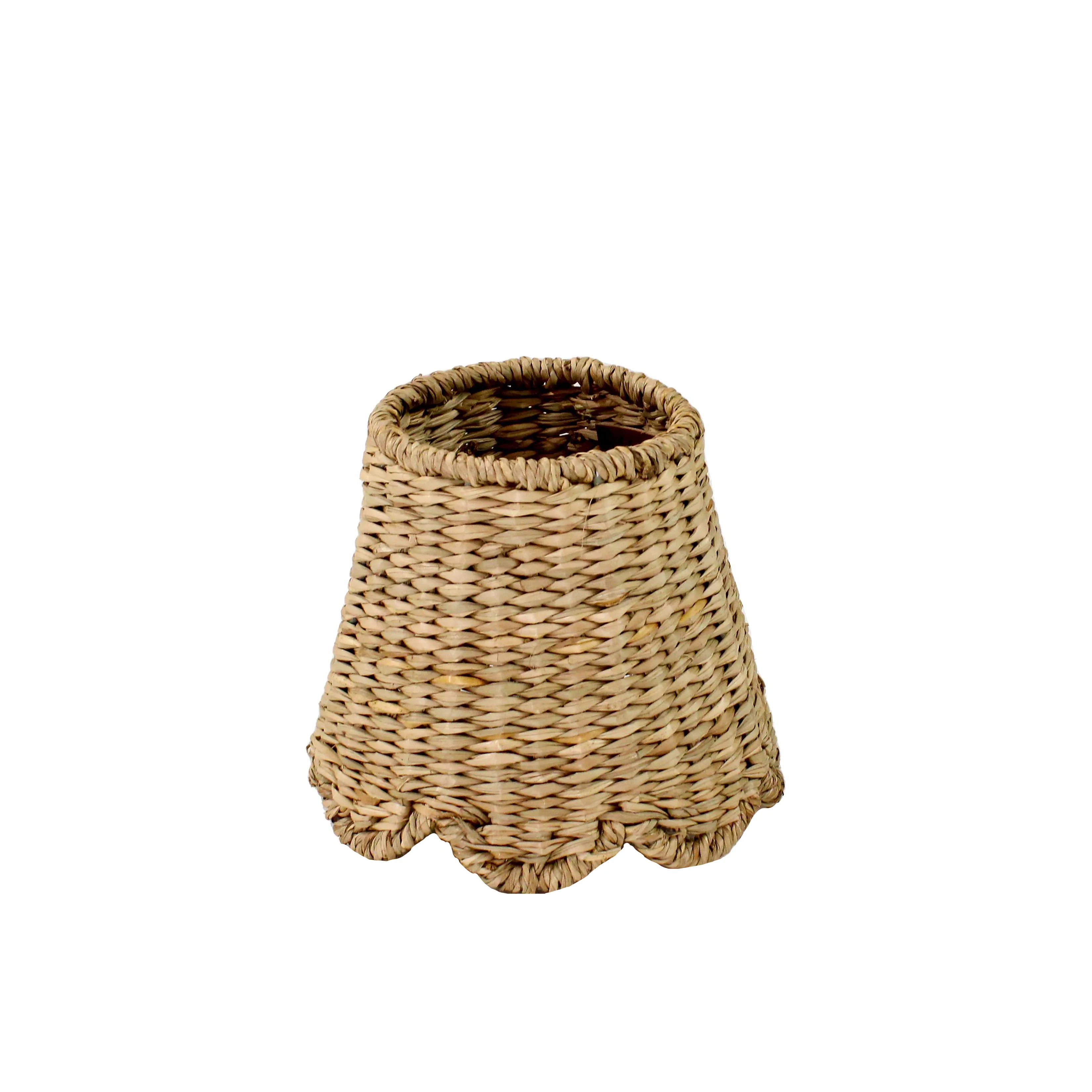 Seagrass Shade Cover (Scalloped in Natural)