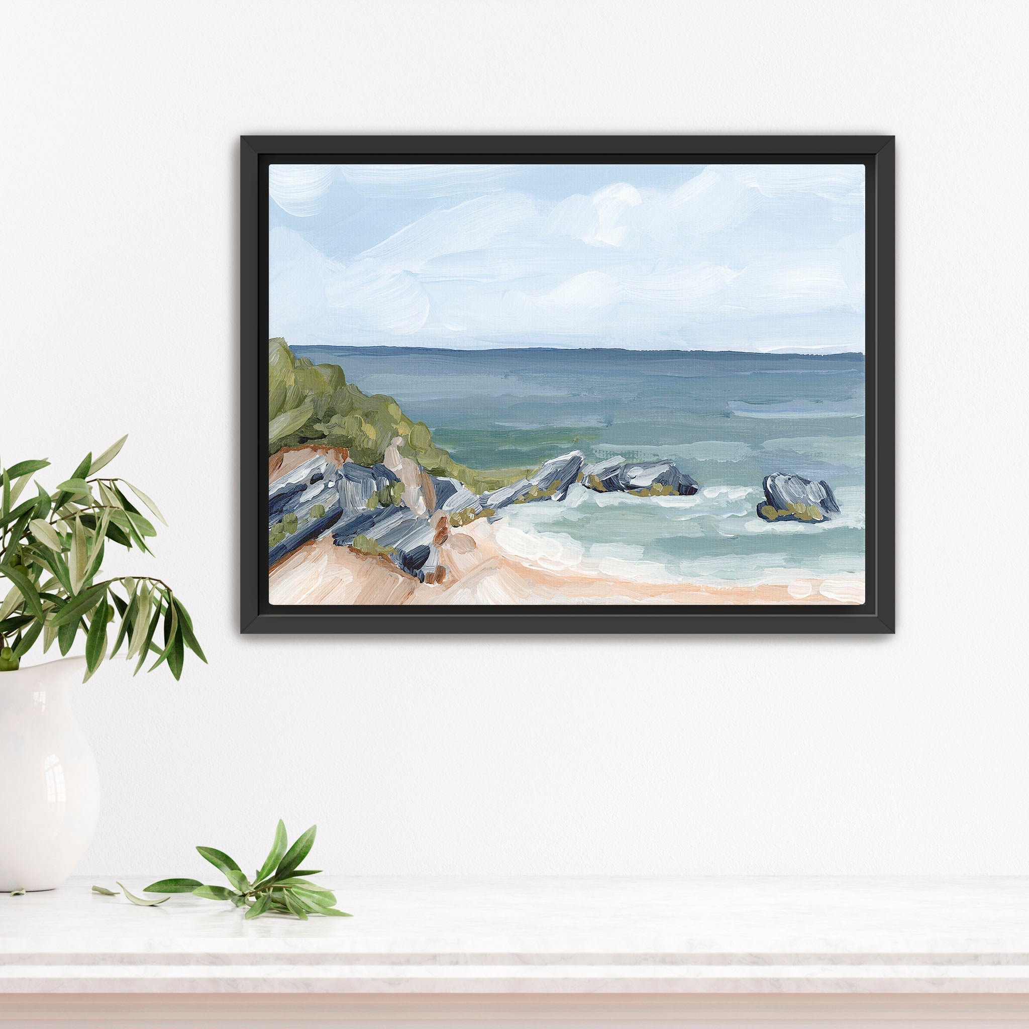 "Married to the Sea" Art Print