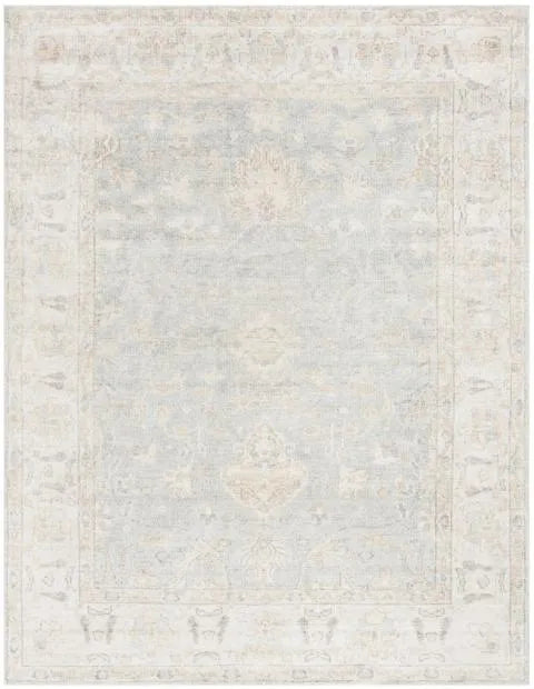 Maharaja Viscose Rug in Light Blue