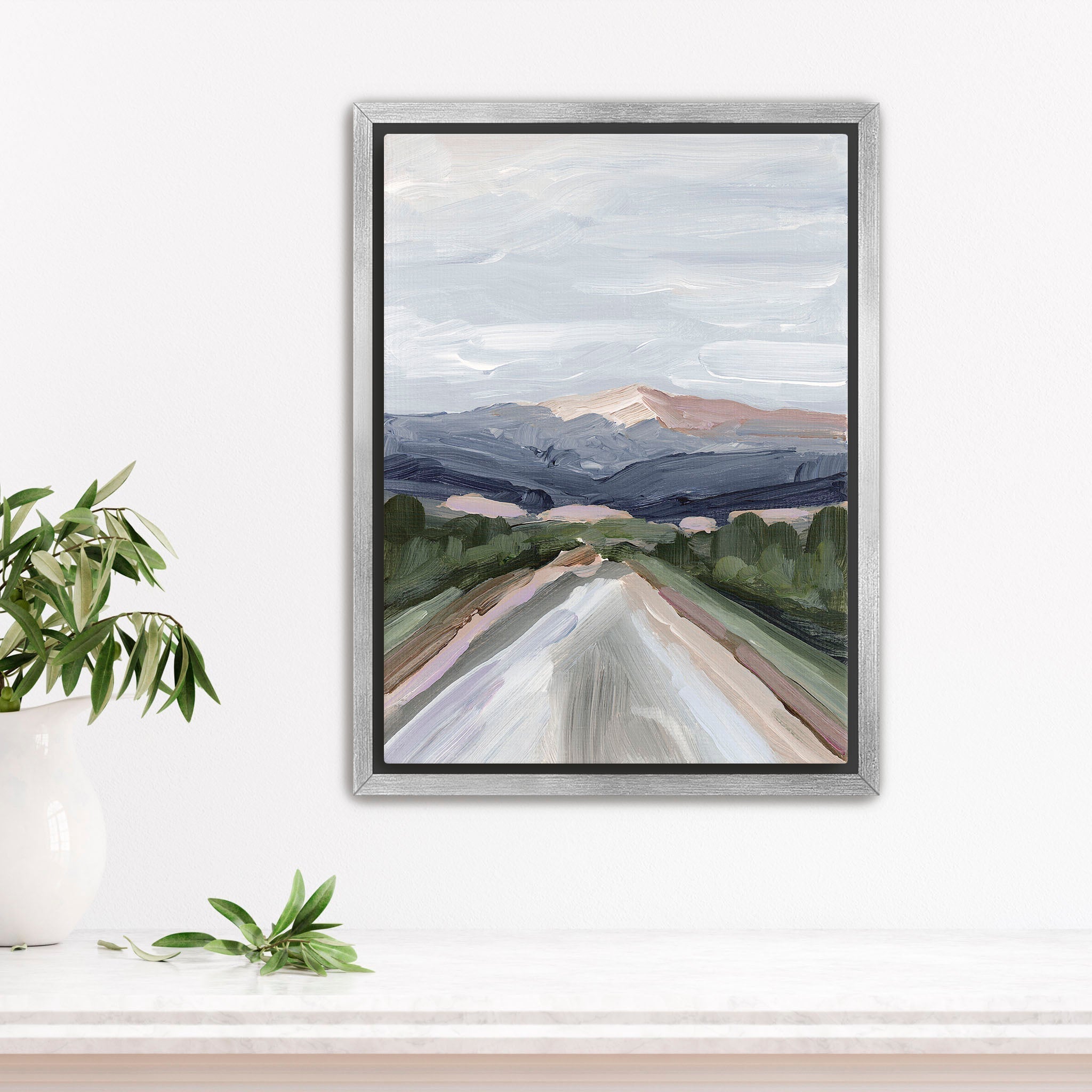 "Mist on the Mountain" Art Print