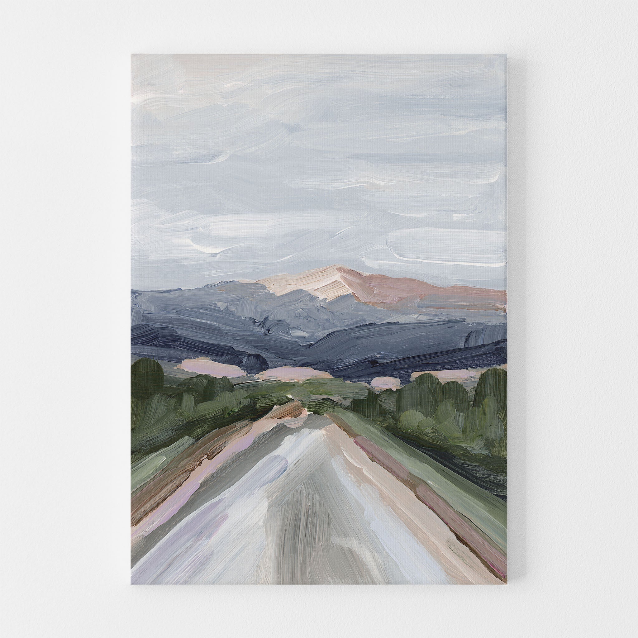 "Mist on the Mountain" Art Print