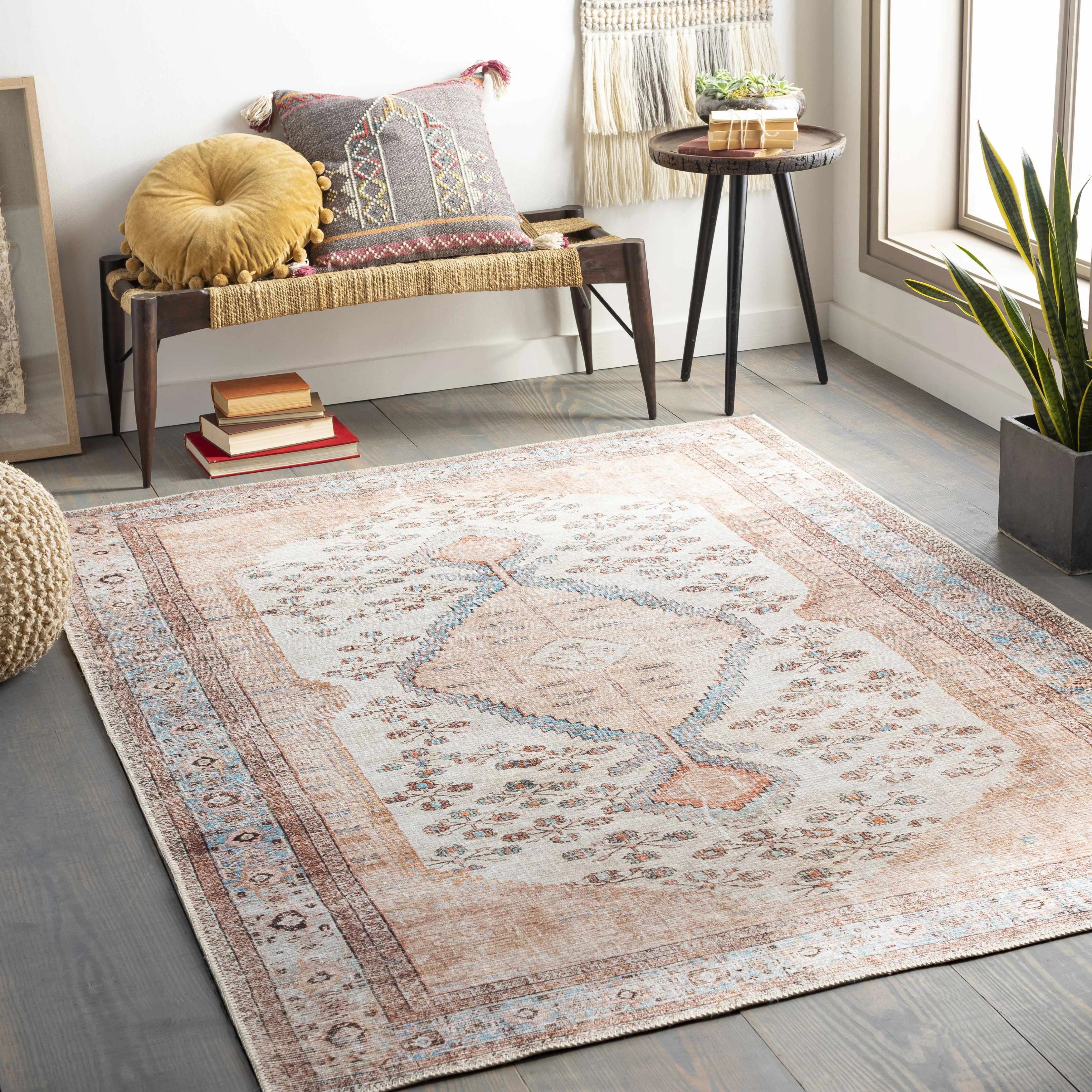 Moora Washable Area Rug