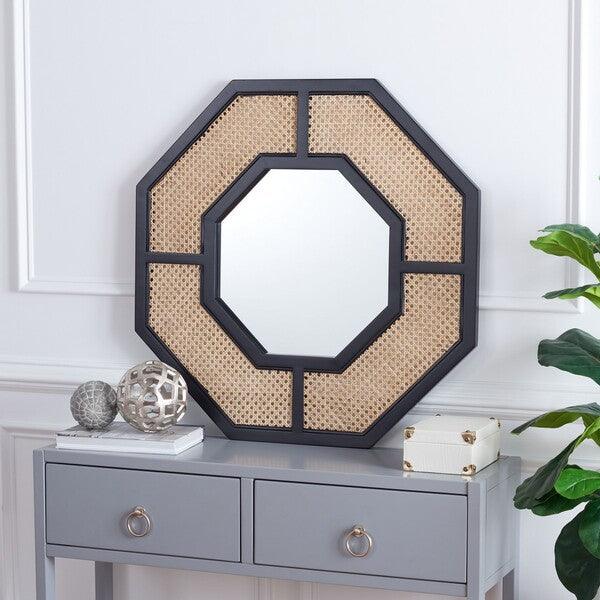 Safavieh Jarvie Black-Natural Mirror