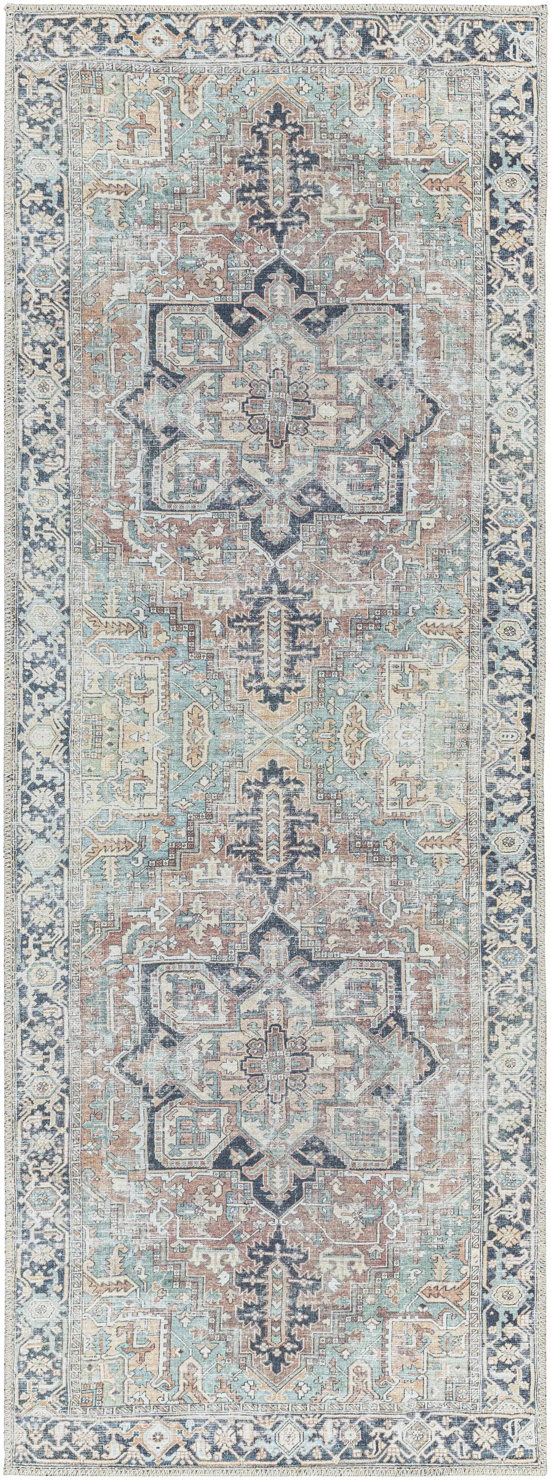 Nisa Vintage Washable Area Rug