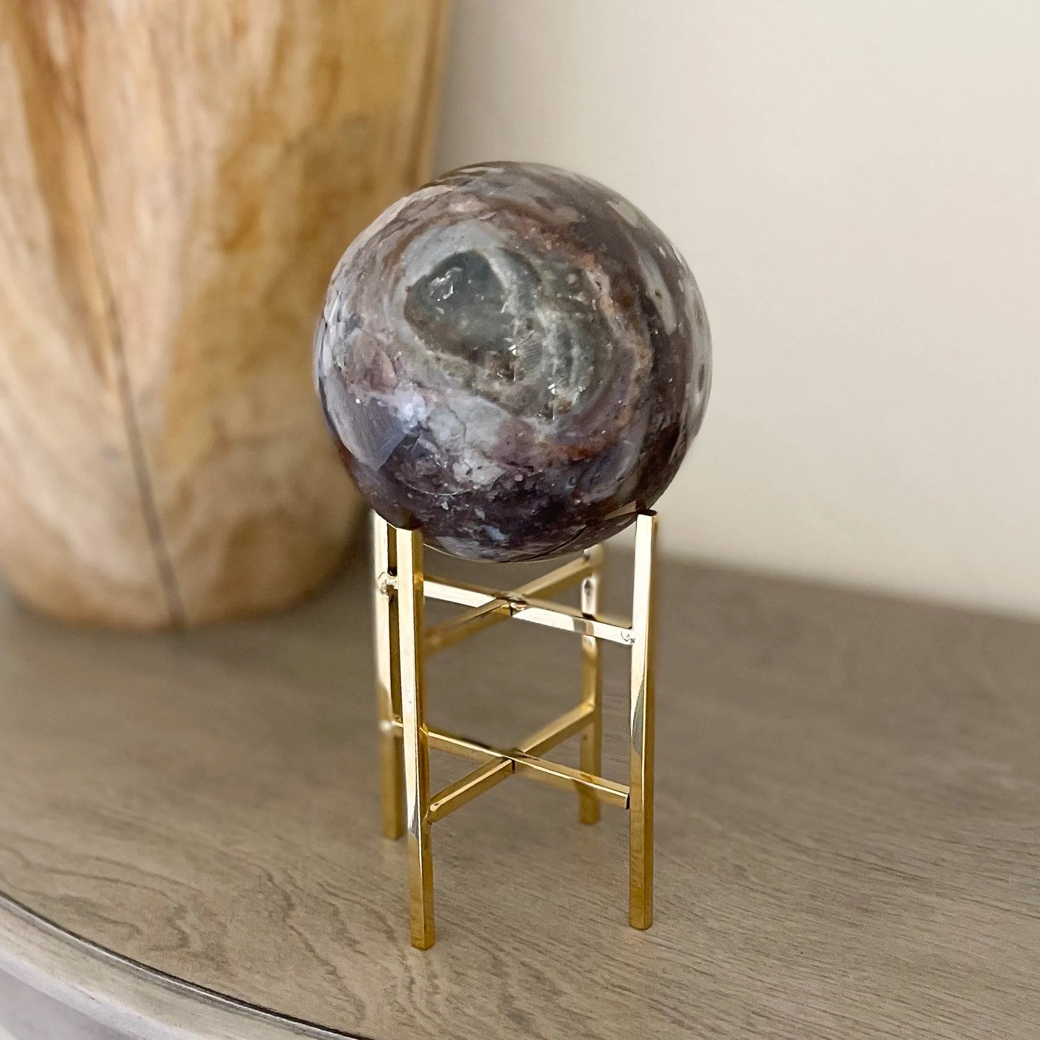 Ocean Jasper Sphere