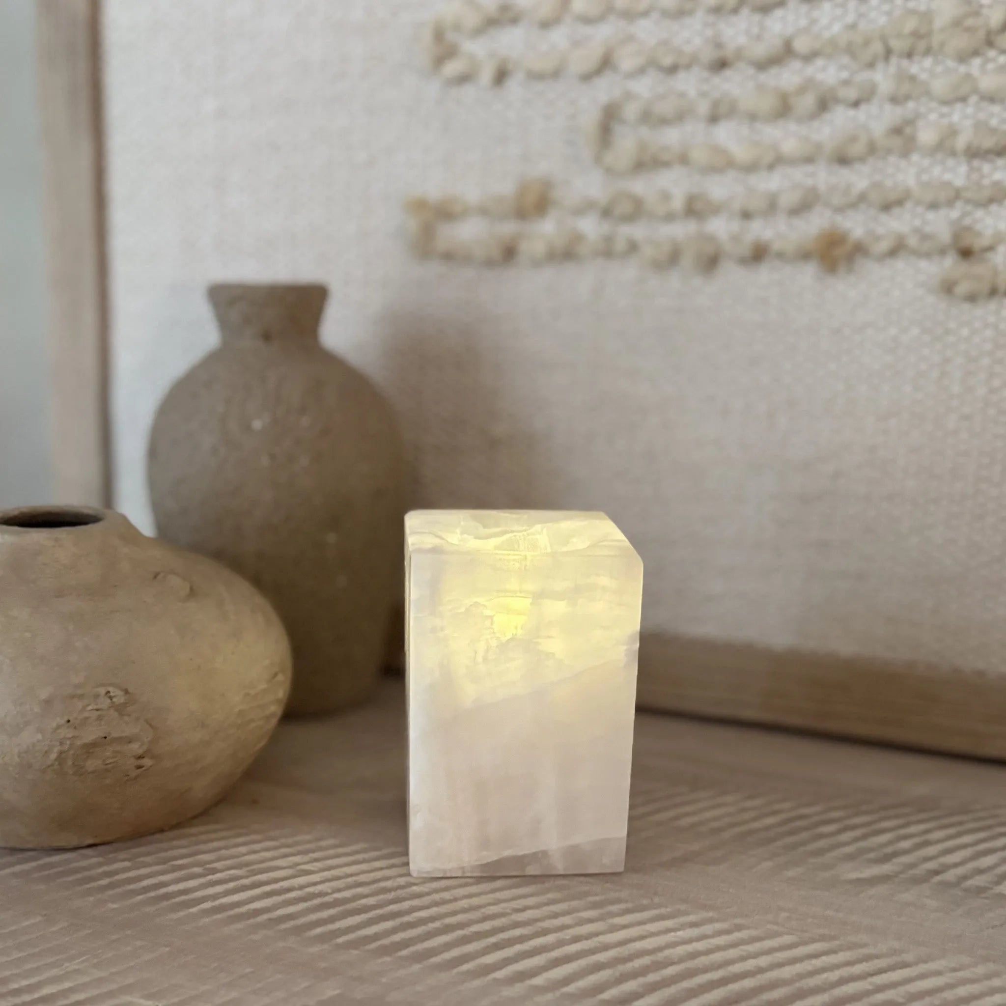 Onyx Tealight Candle Holder