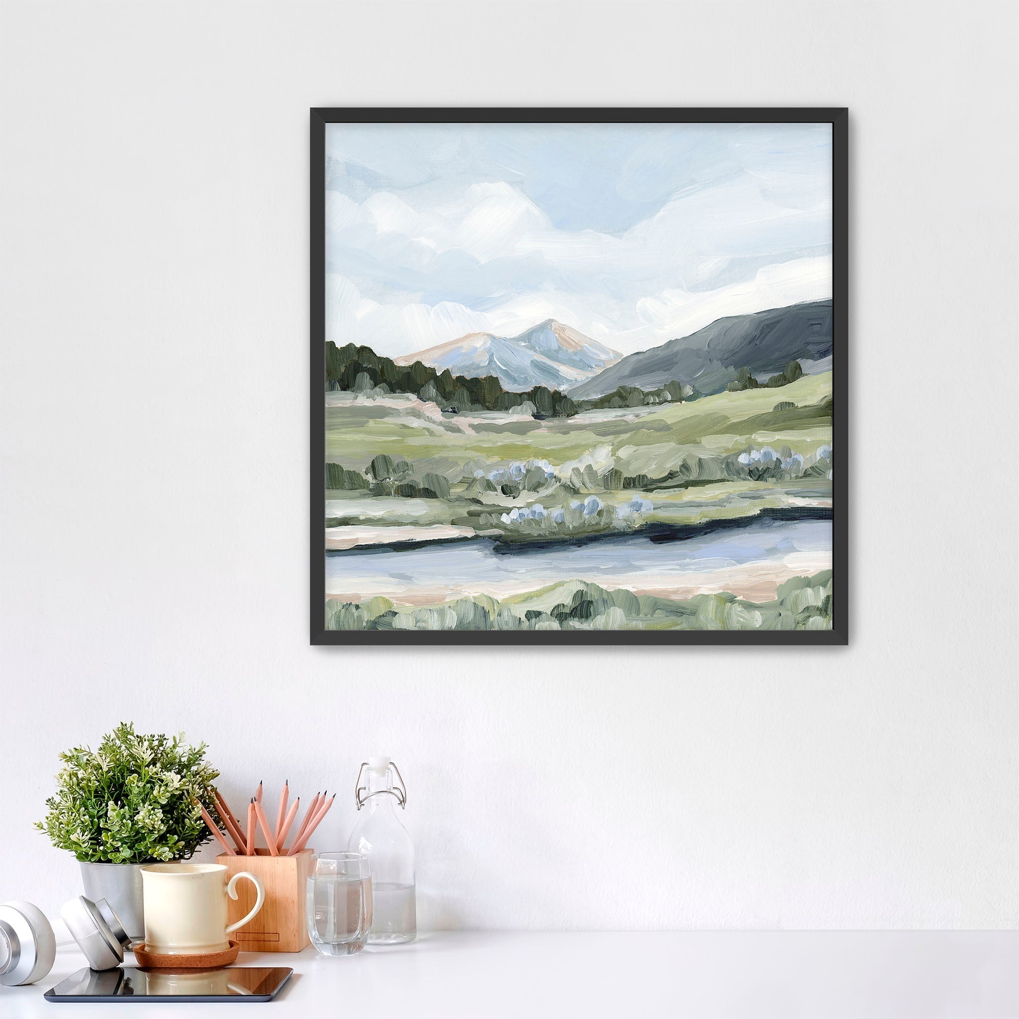 "Our Mountain" Art Print