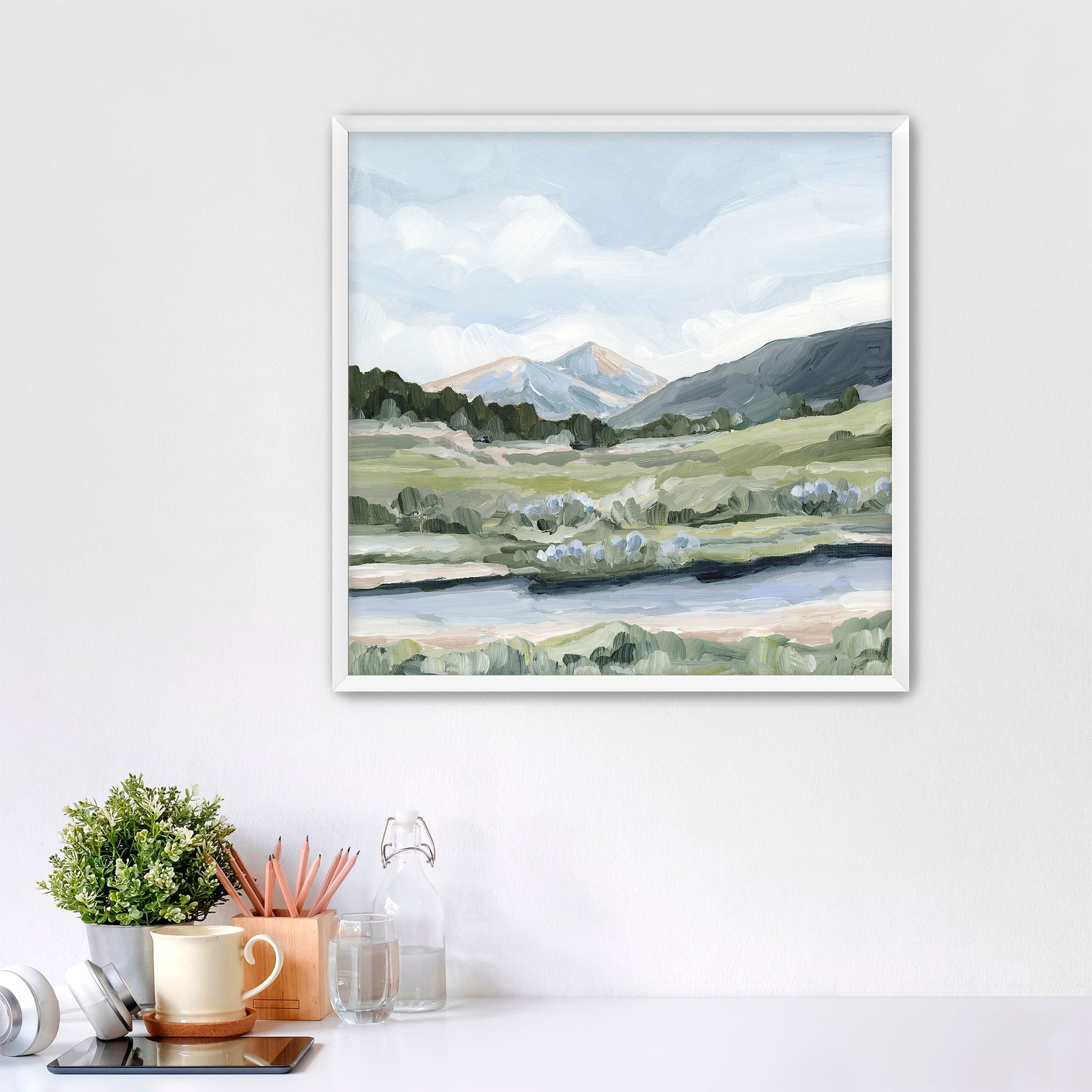 "Our Mountain" Art Print