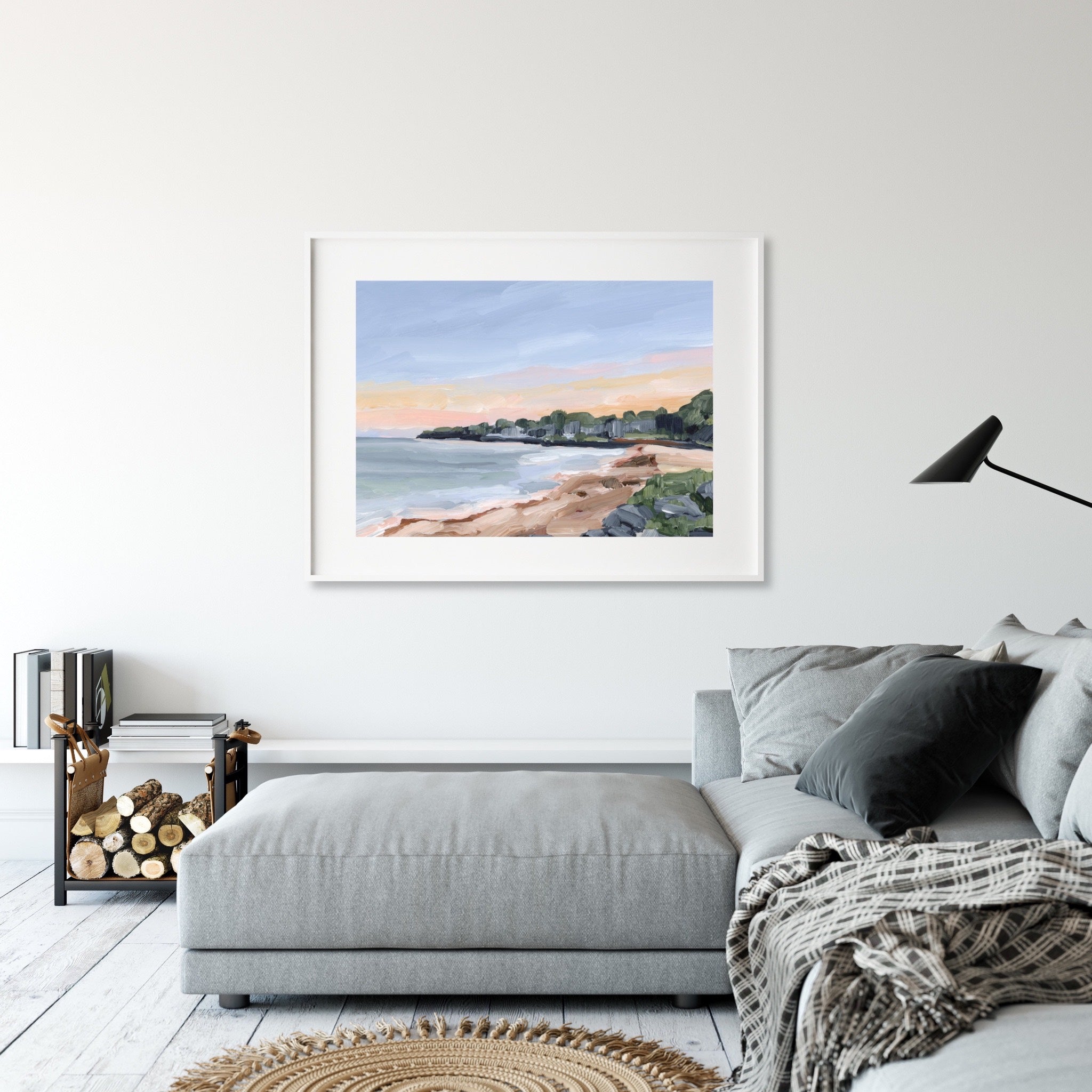 "Pacific Cove" Art Print