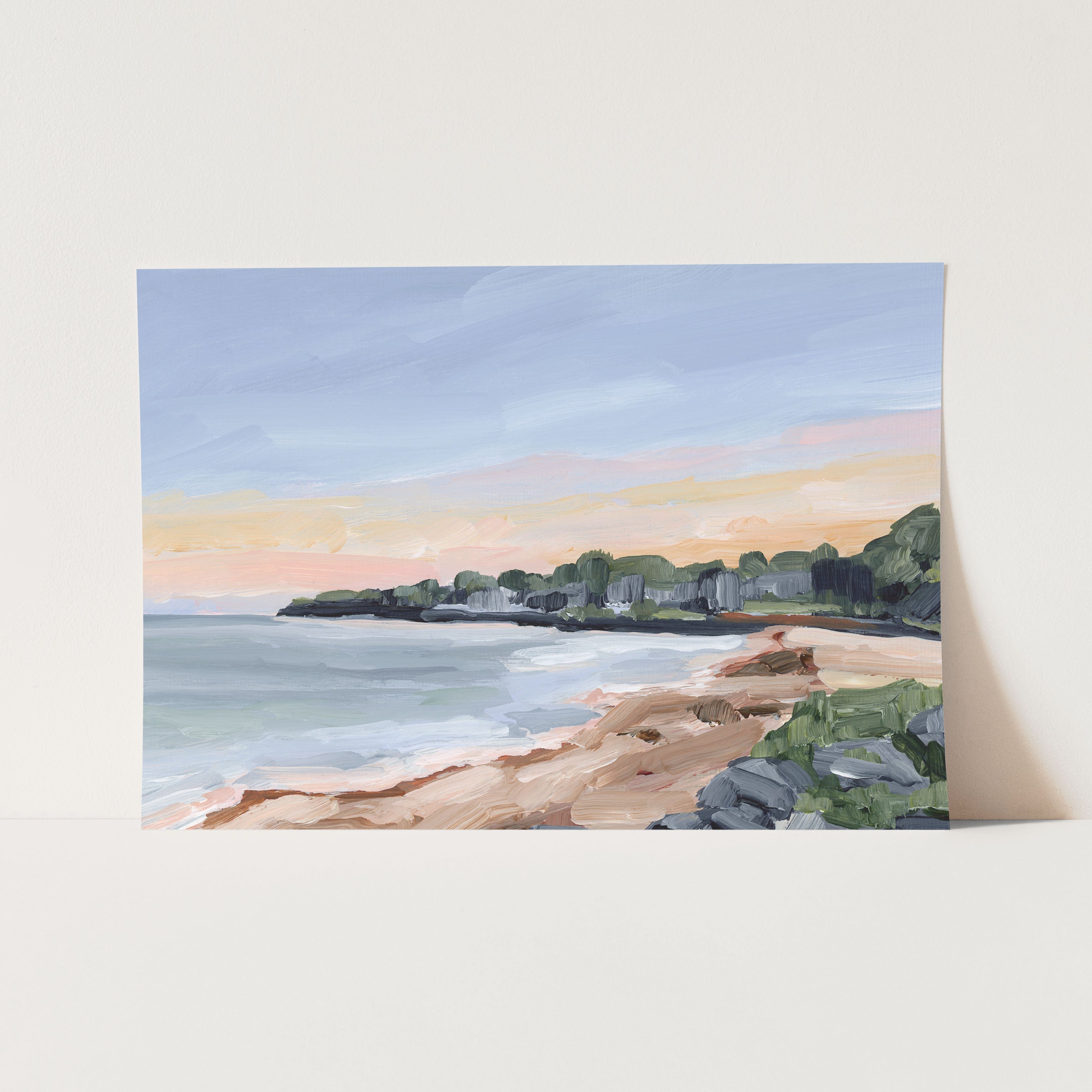 "Pacific Cove" Art Print