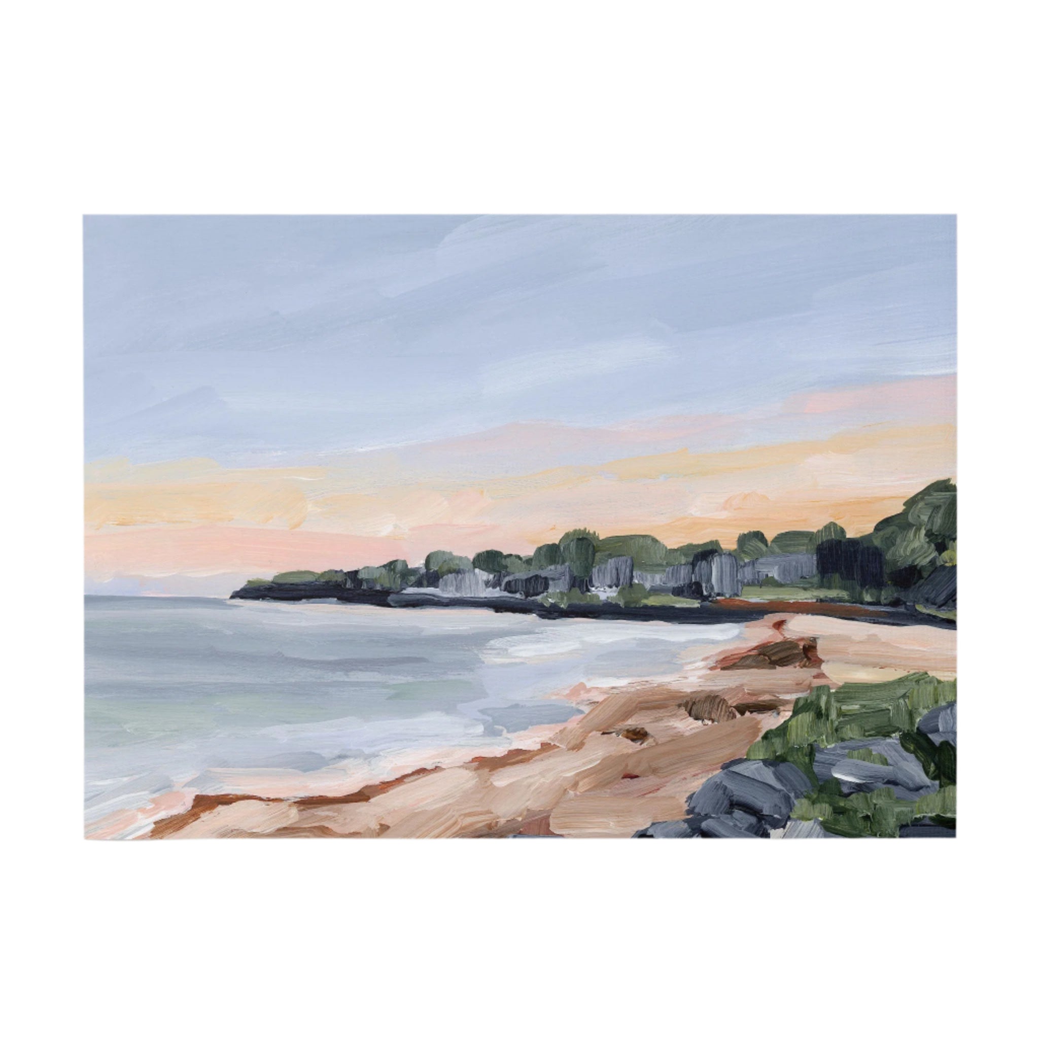 "Pacific Cove" Art Print