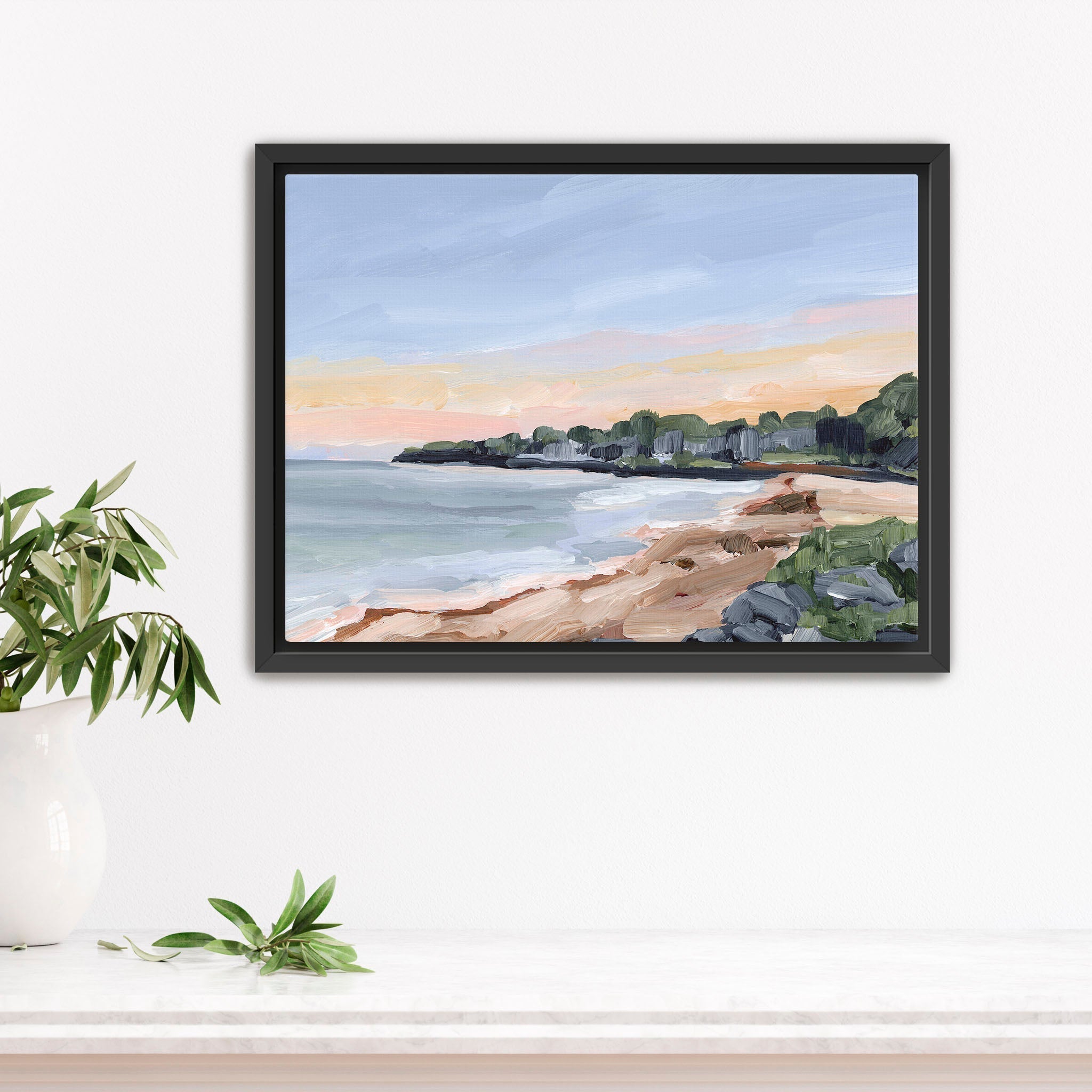 "Pacific Cove" Art Print