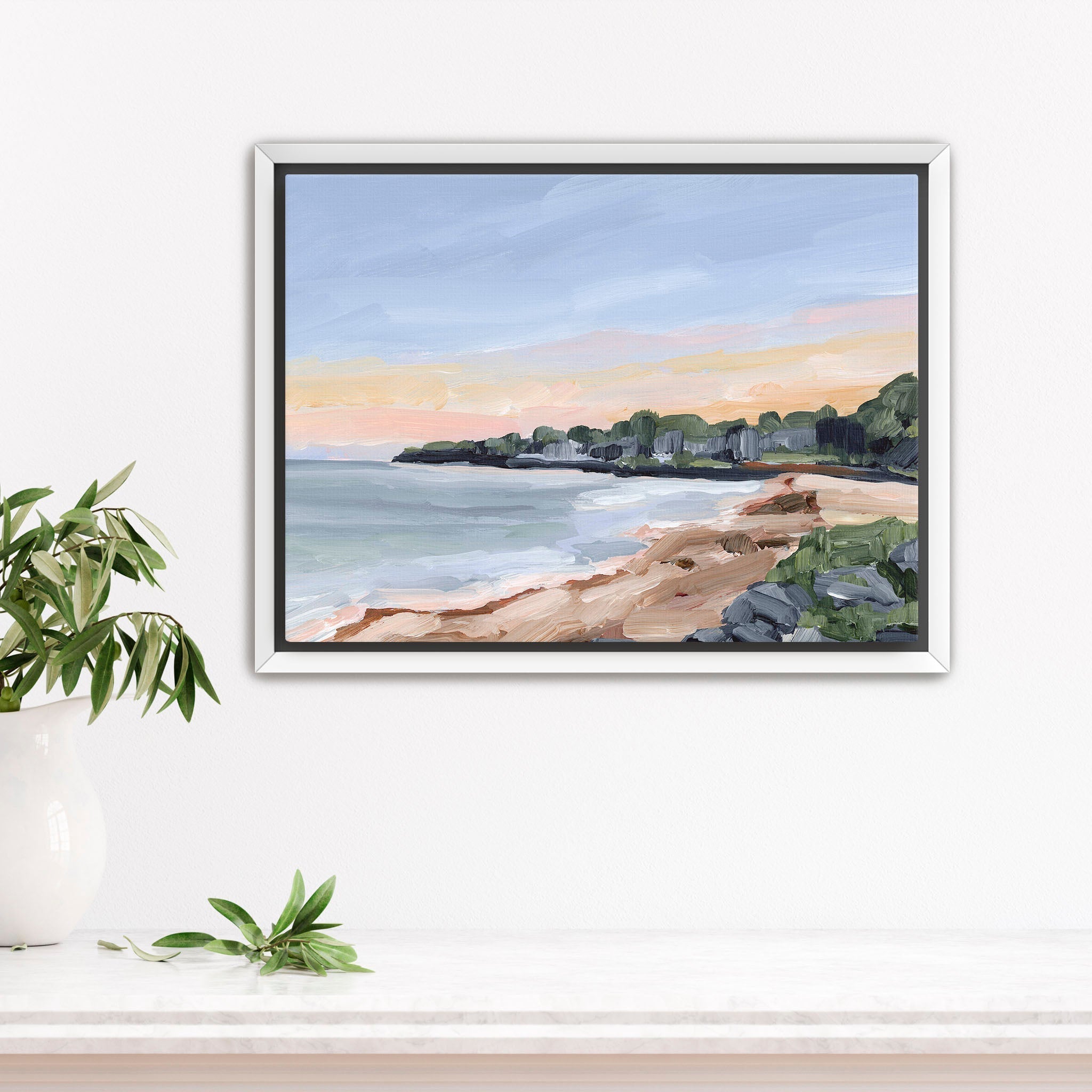 "Pacific Cove" Art Print