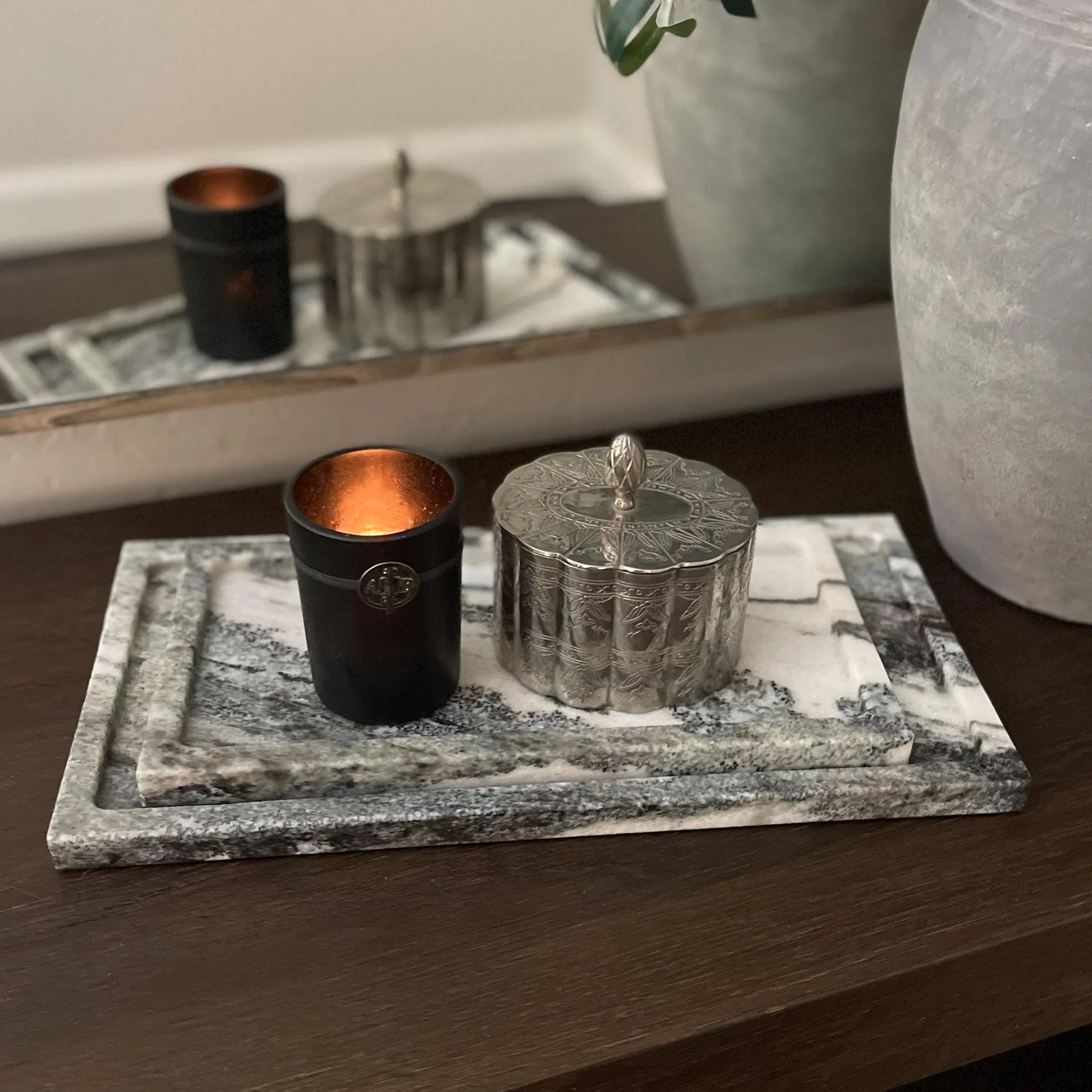 Panda Marble Tray