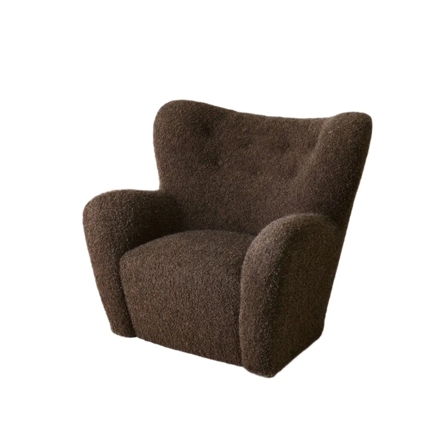 Papa Teddy Chair - Mocha Boucle