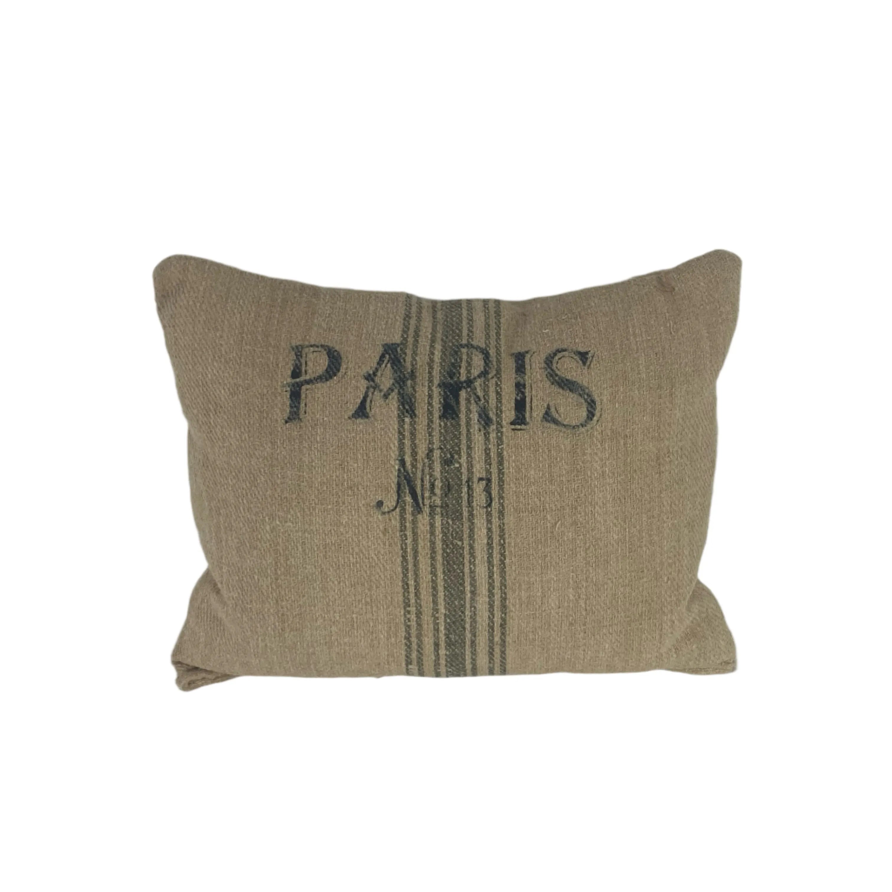 Paris Burlap Pillow