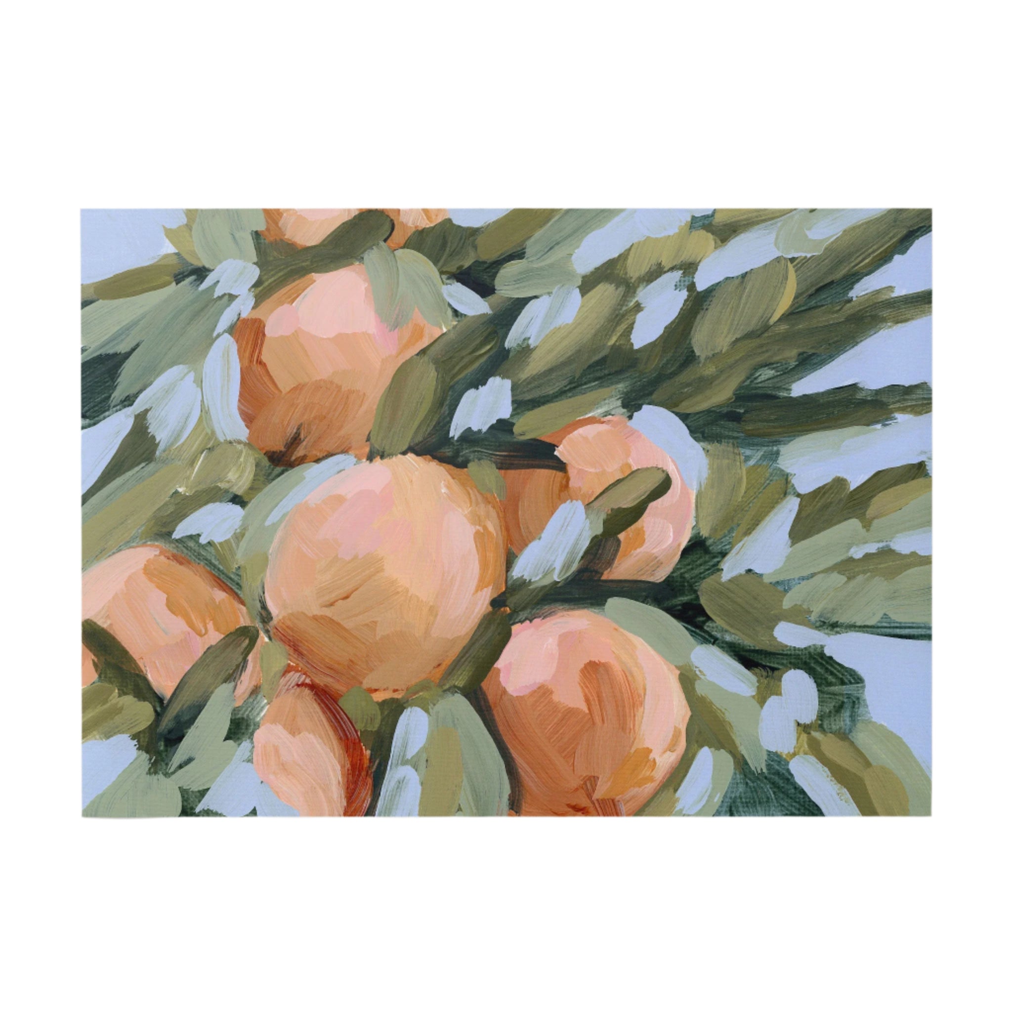 "Peach Tree" Art Print