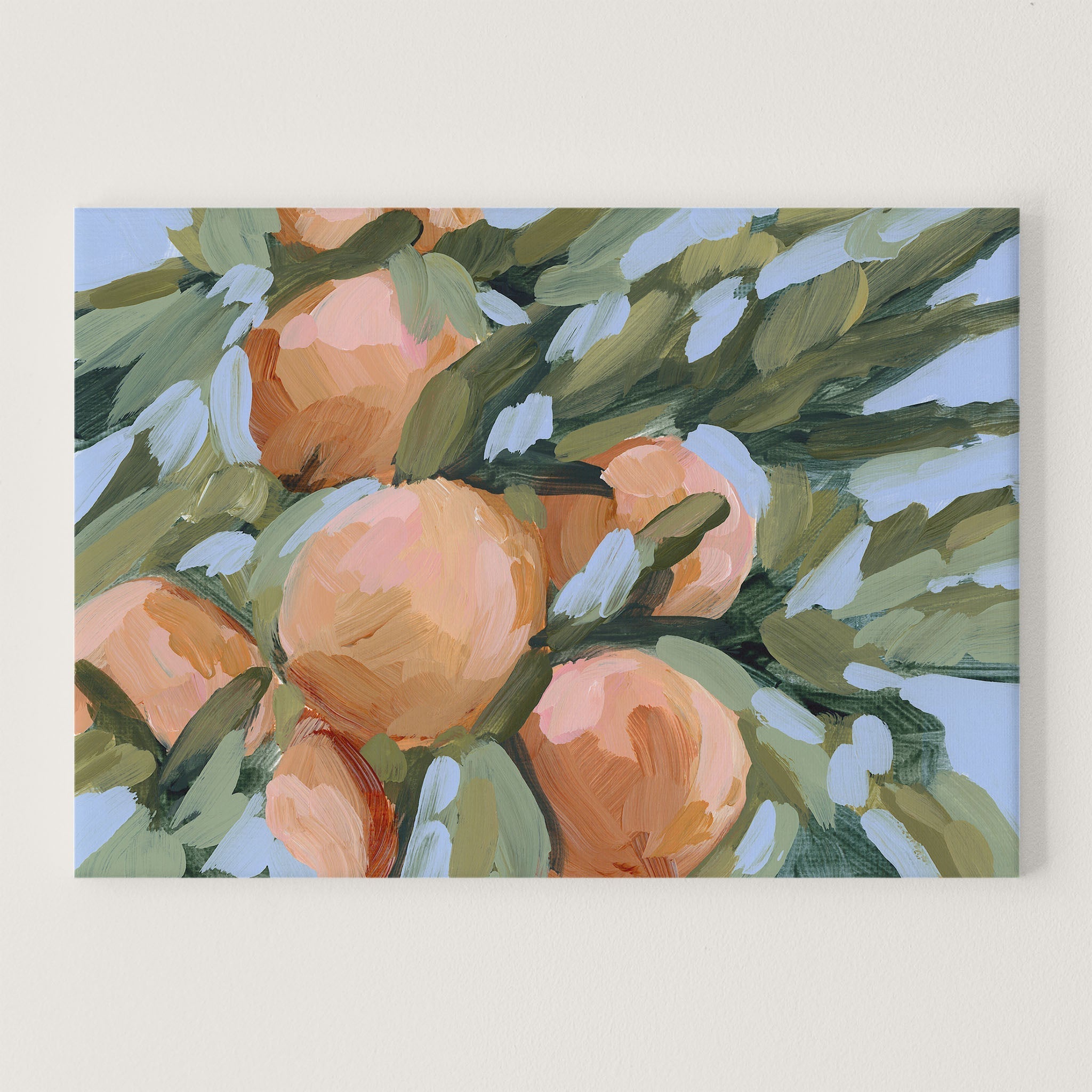 "Peach Tree" Art Print