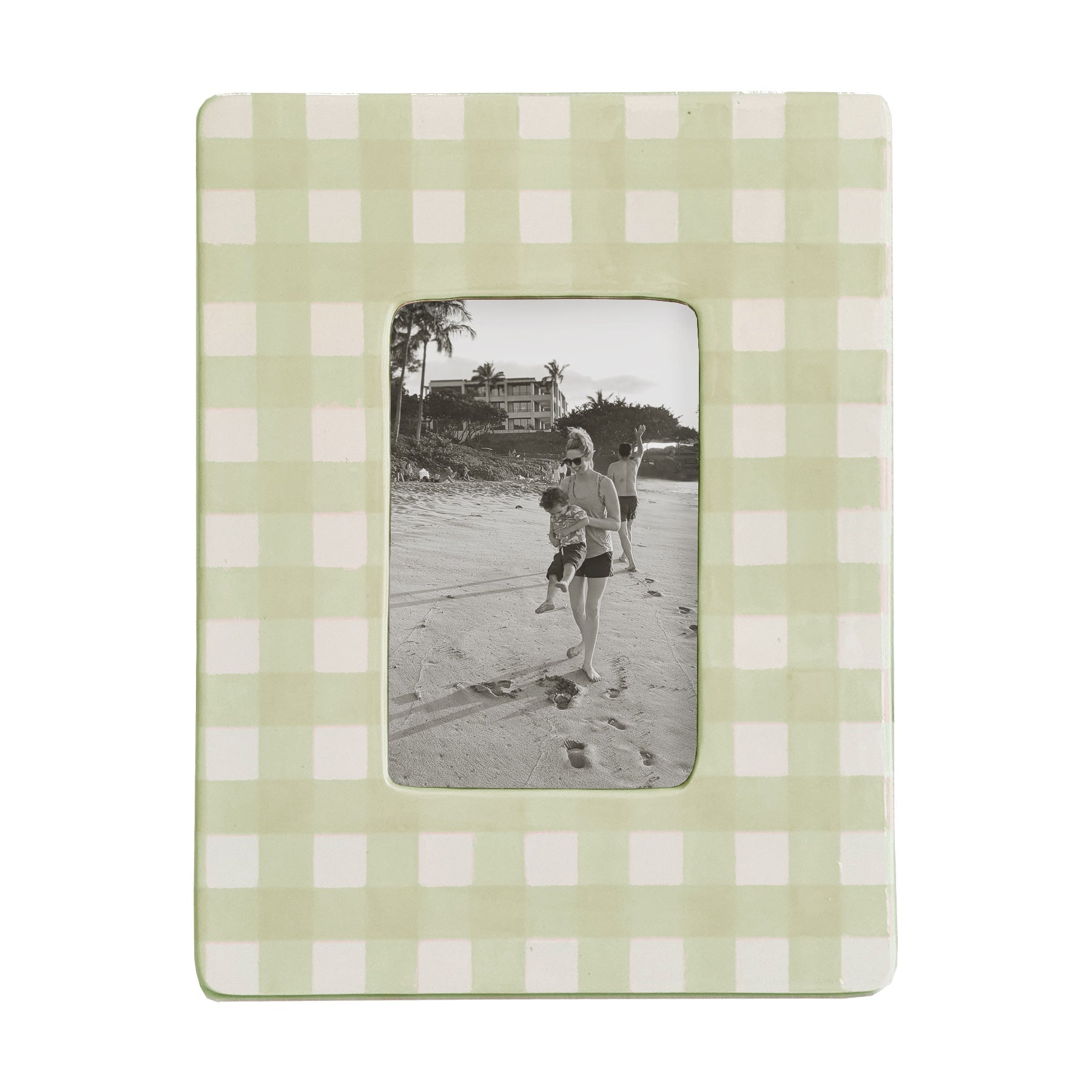 Gingham Photo Frame