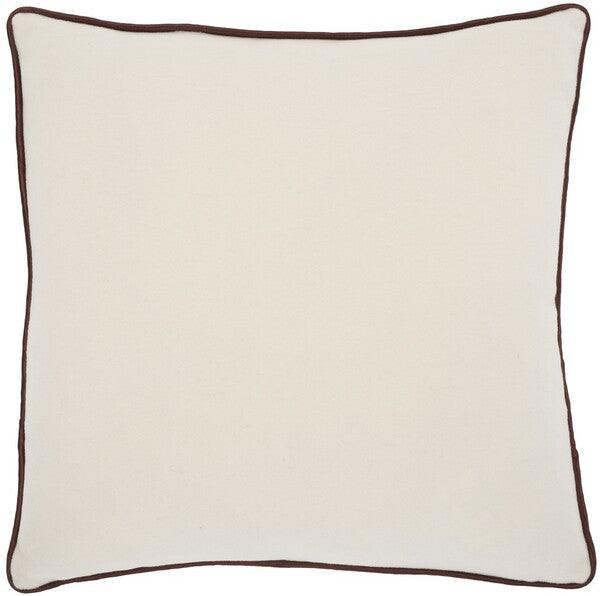 Safavieh Alaia Poly Fill Pillow in Ivory/Brown (Copy)