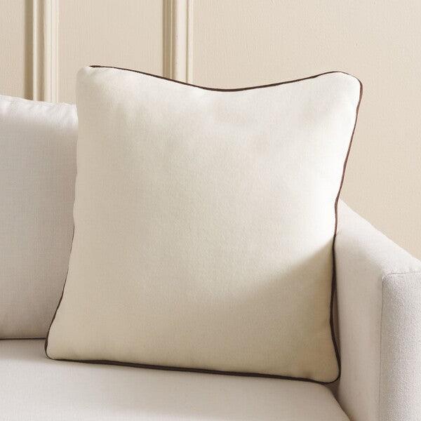 Safavieh Alaia Poly Fill Pillow in Ivory/Brown (Copy)