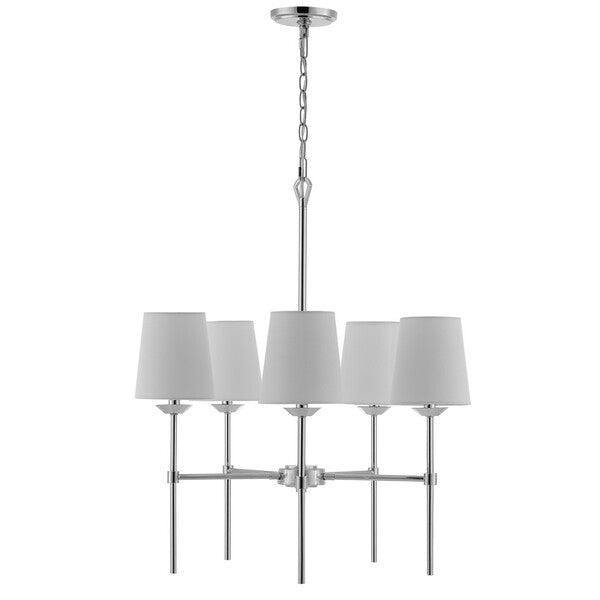 Safavieh Dortra Chrome-Off White Pendant